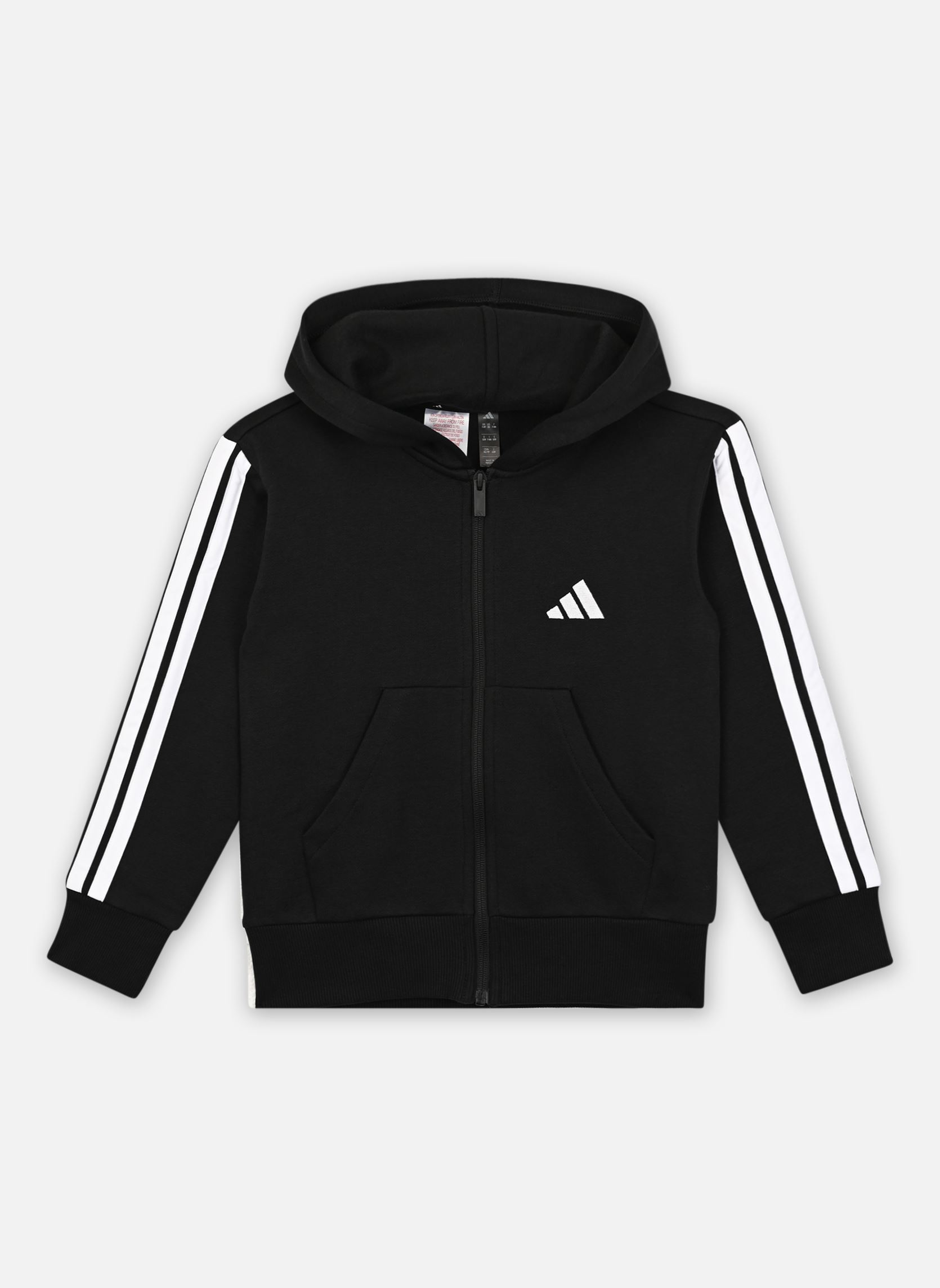 Sweat shirt enfant adidas Jg 3s ft fz cro 13 / - vue 2