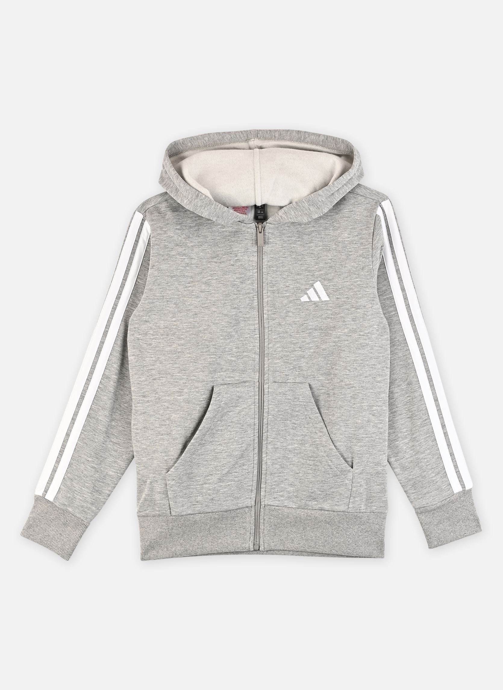Vêtements adidas sportswear J 3S FL FZ HD pour