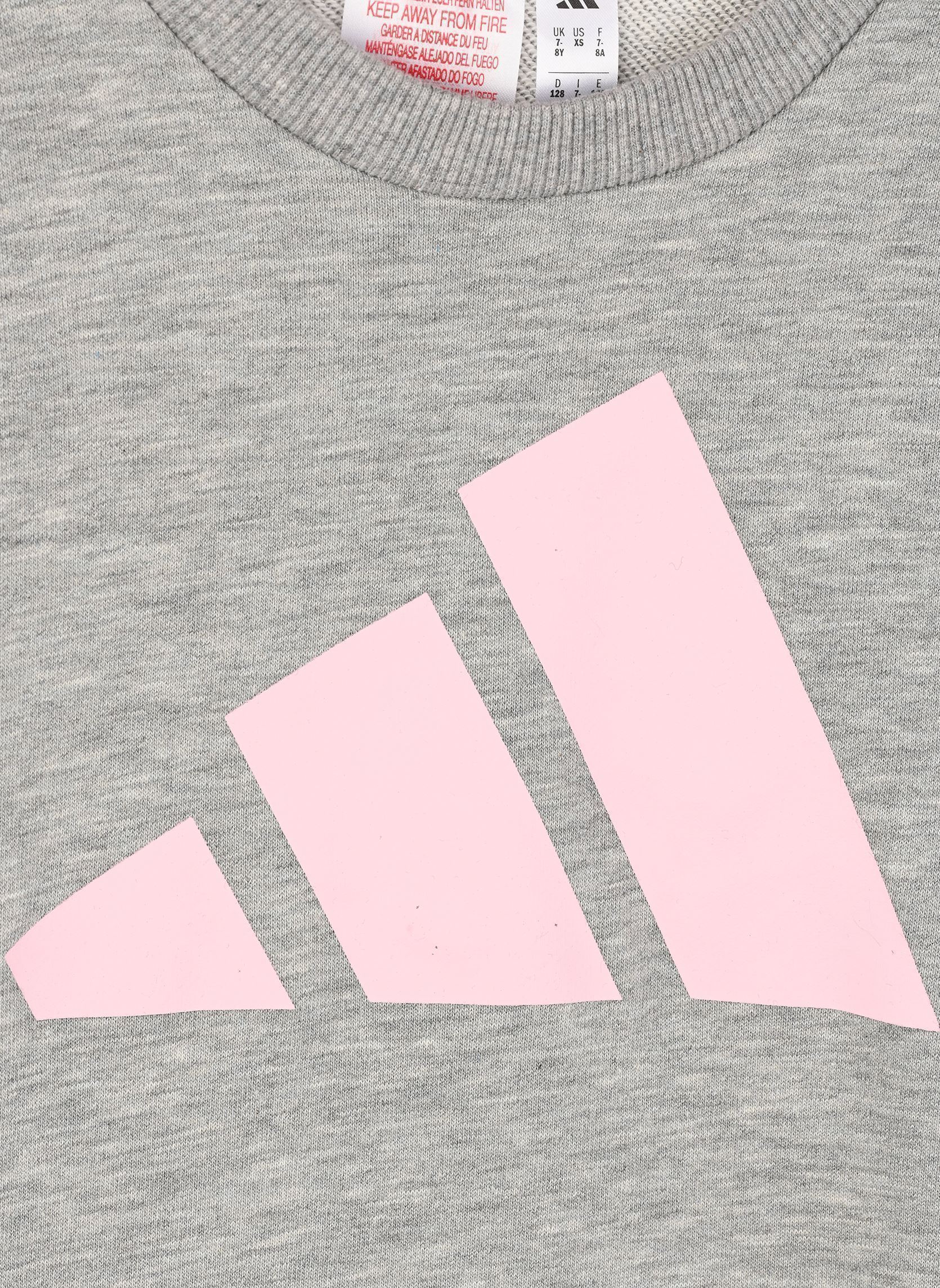 Kapuzenpullover JG BL FT SWT mädchen grau adidas sportswear Kapuzenpullover JG BL FT SWT mädchen grau MGREYH/CLPINK