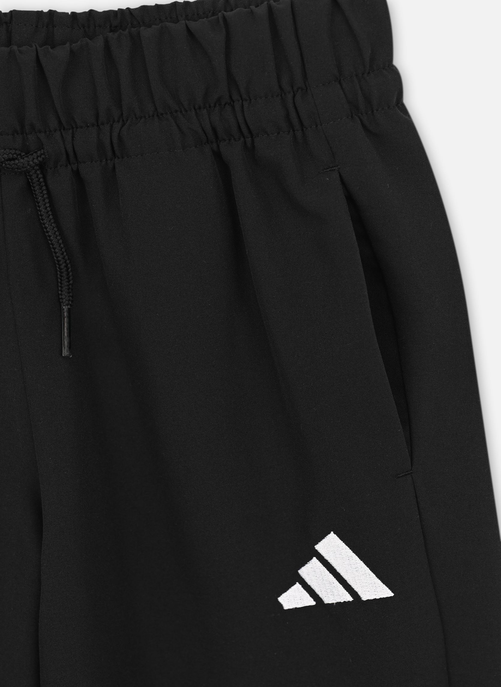 Felpe con cappuccio J 3S WV TS nero adidas sportswear Felpe con cappuccio J 3S WV TS nero Black/white