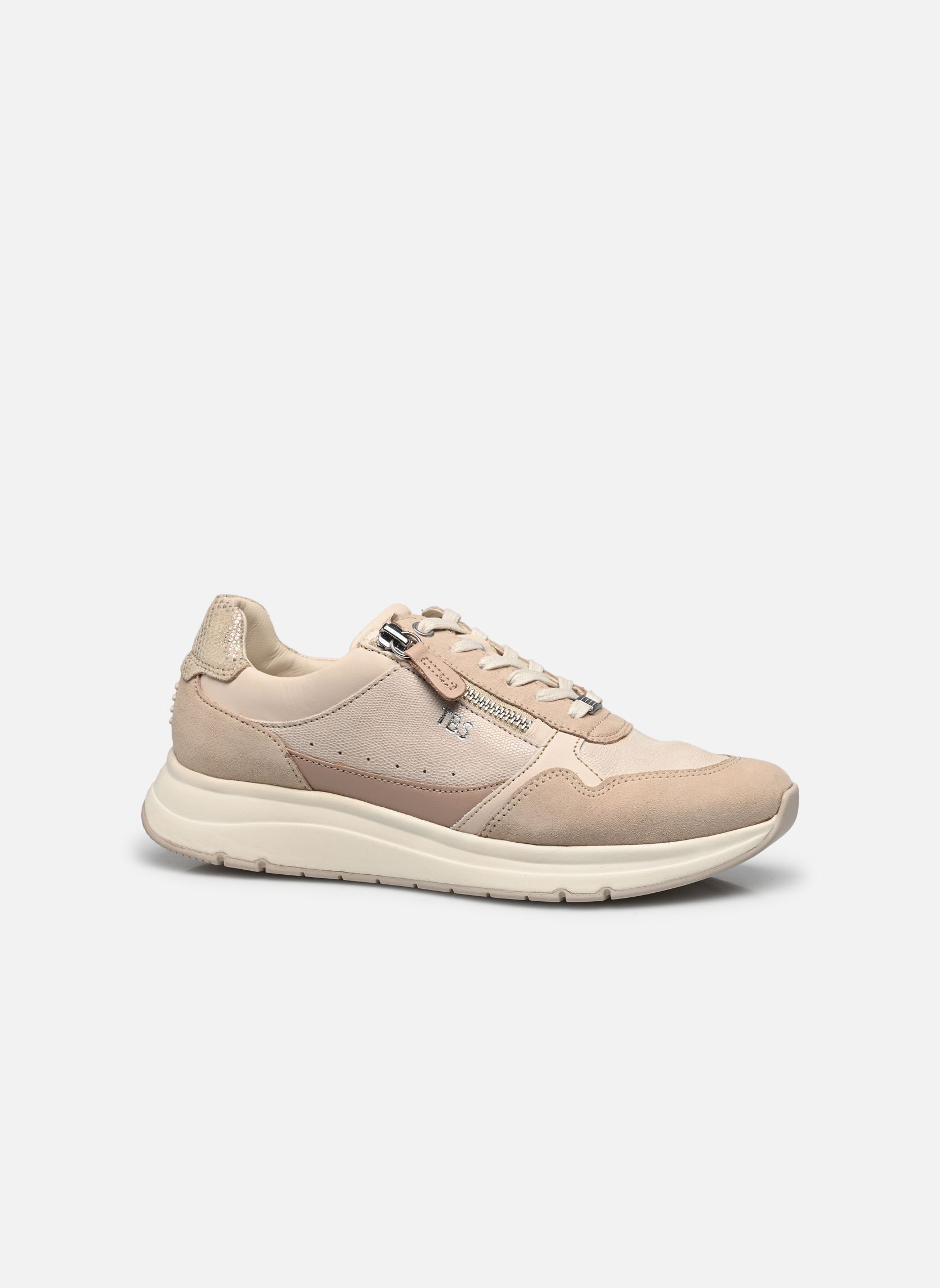Niedrige Sneaker BLONZIP damen beige TBS Niedrige Sneaker BLONZIP damen beige QUARTZ