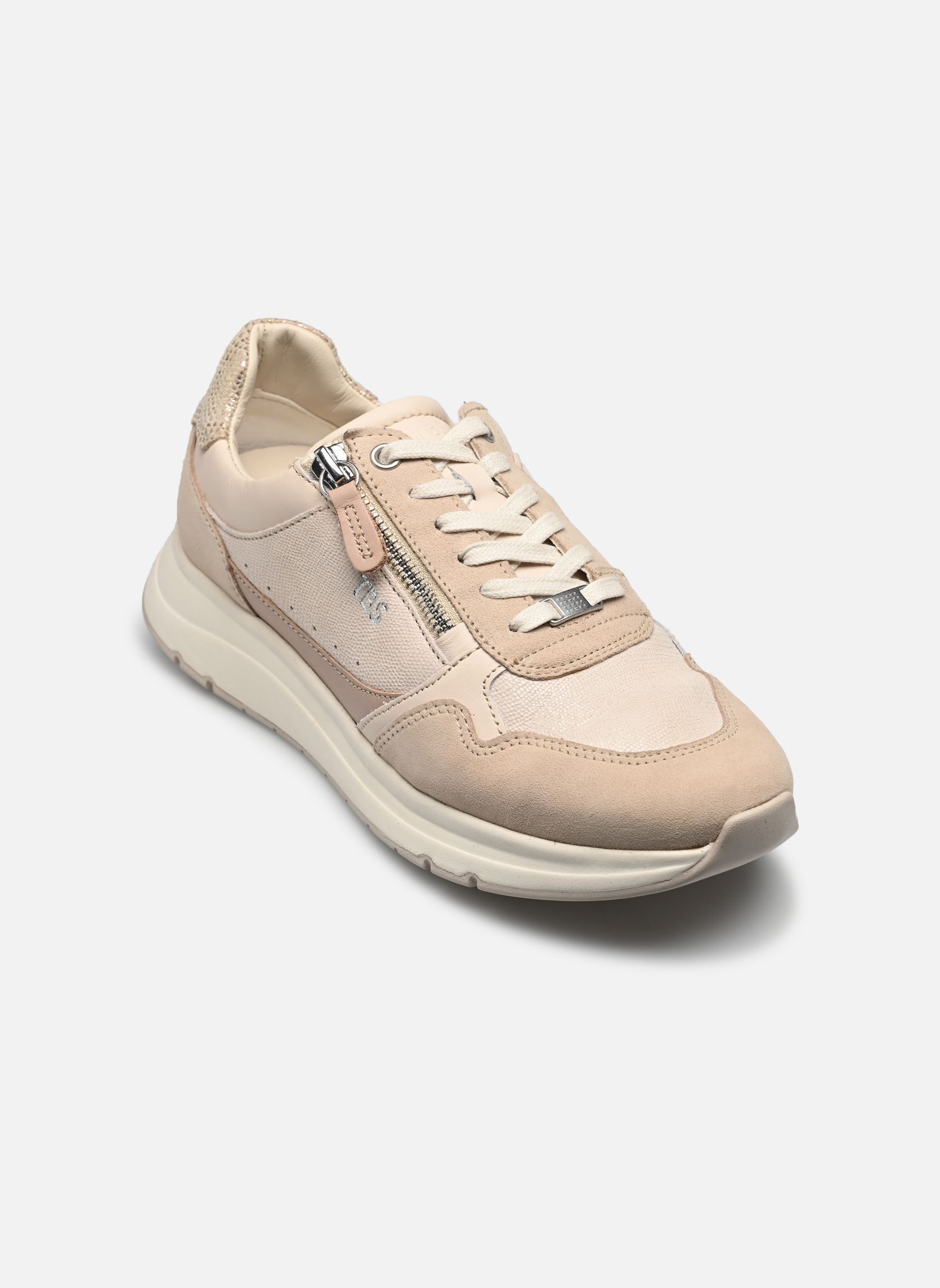 Niedrige Sneaker BLONZIP damen beige TBS Niedrige Sneaker BLONZIP damen beige QUARTZ