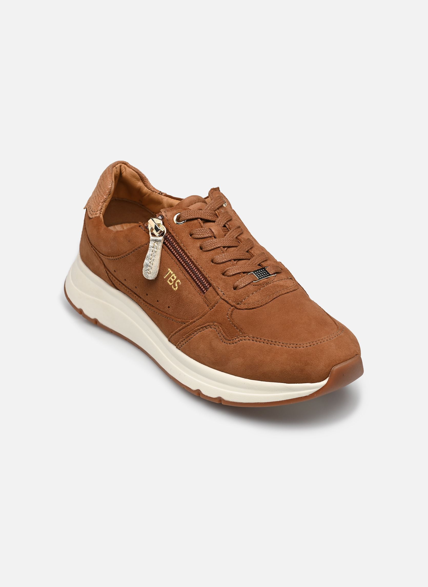 Baskets basses BLONZIP femme marron TBS Baskets basses BLONZIP femme marron TAN