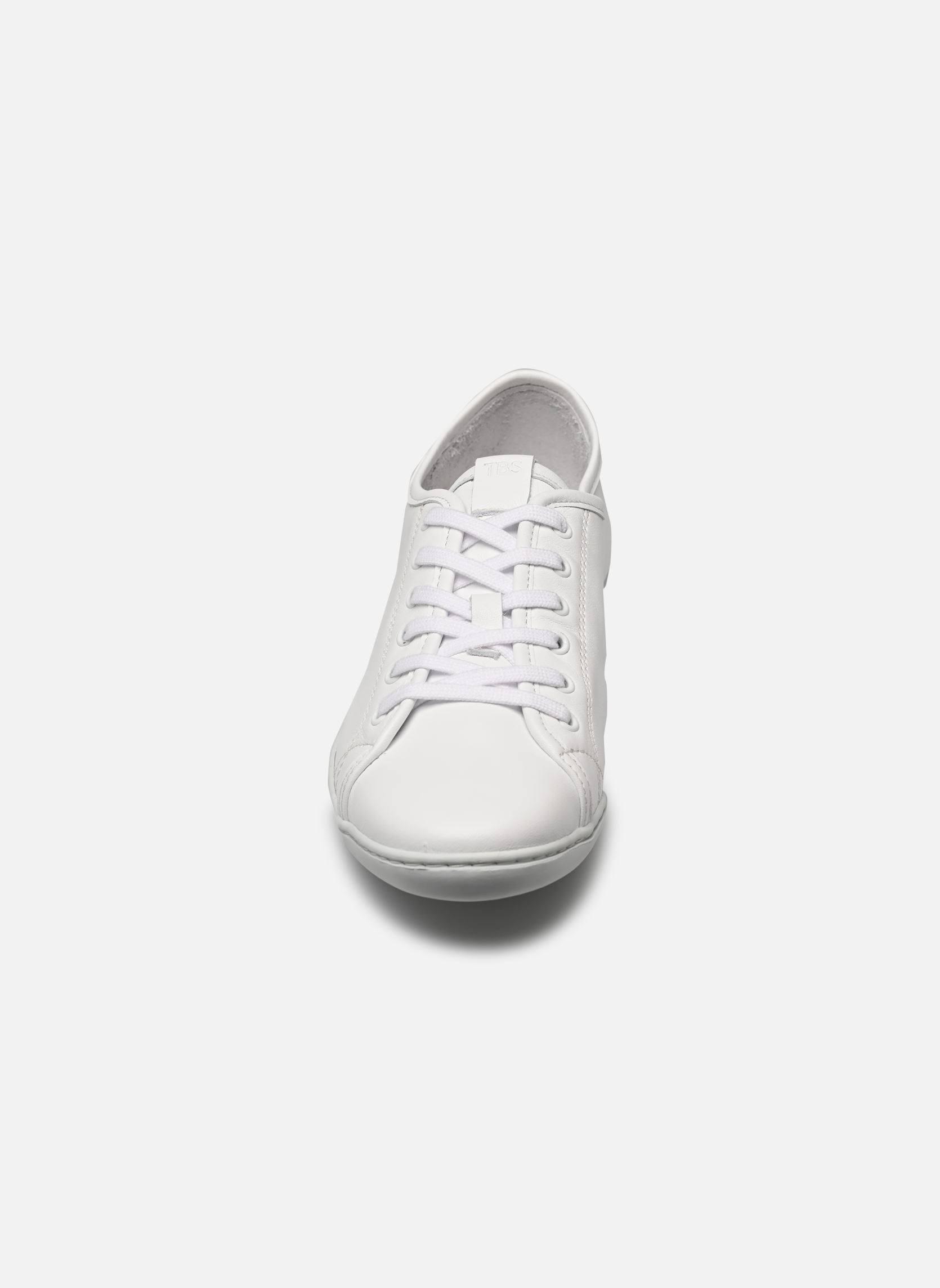 Niedrige Sneaker CERRISE damen weiß TBS Niedrige Sneaker CERRISE damen weiß BLANC + PLATINE