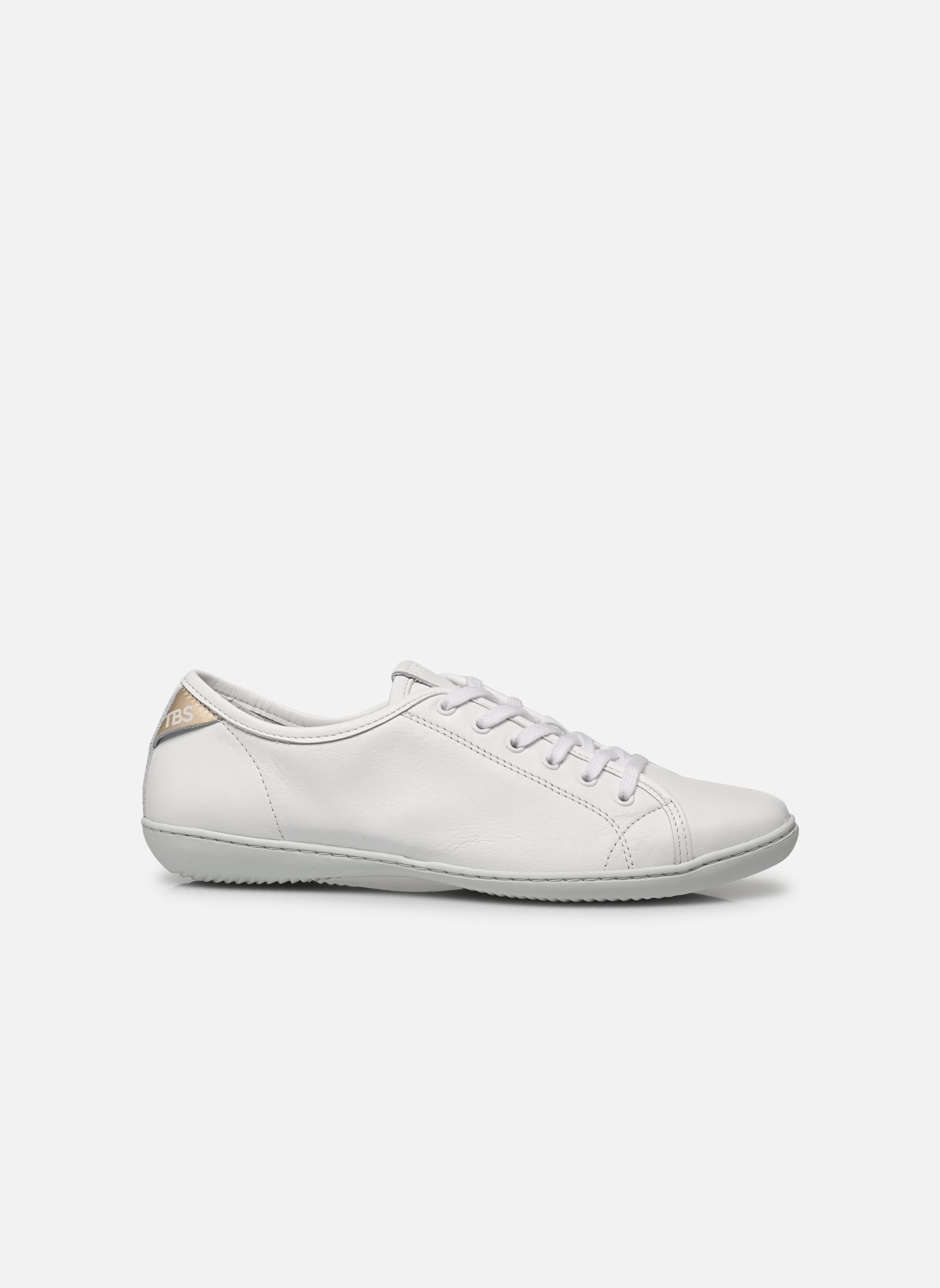 Niedrige Sneaker CERRISE damen weiß TBS Niedrige Sneaker CERRISE damen weiß BLANC + PLATINE