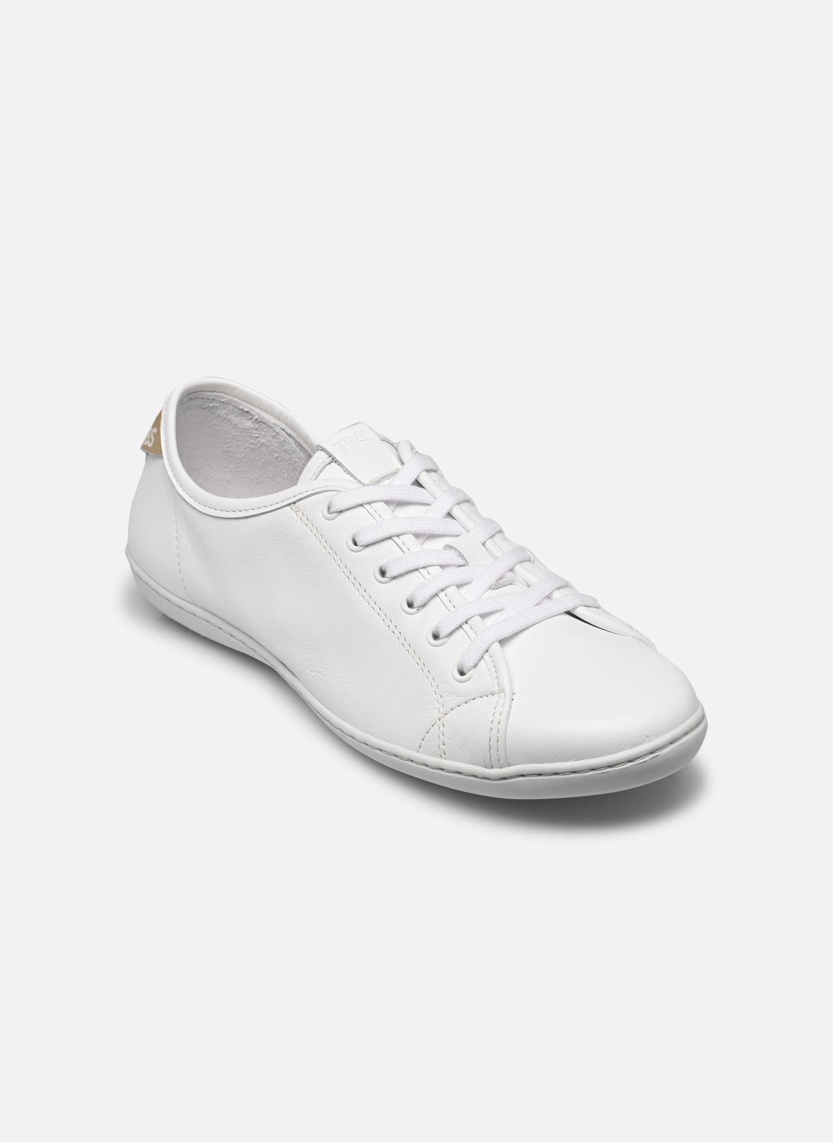 Niedrige Sneaker CERRISE damen weiß TBS Niedrige Sneaker CERRISE damen weiß BLANC + PLATINE