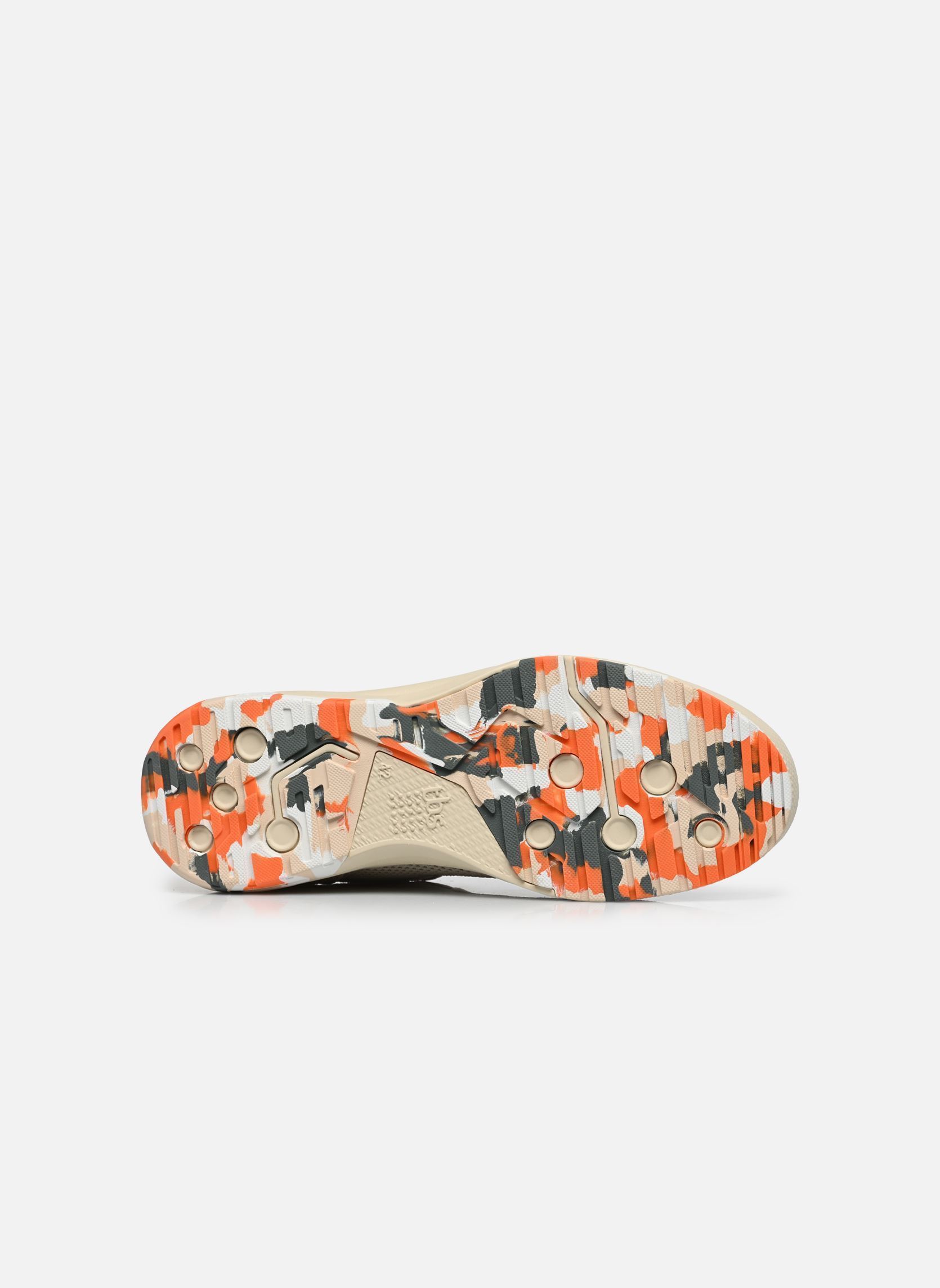 Baskets basses NEOPOLE homme blanc TBS Baskets basses NEOPOLE homme blanc CREME + ORANGE