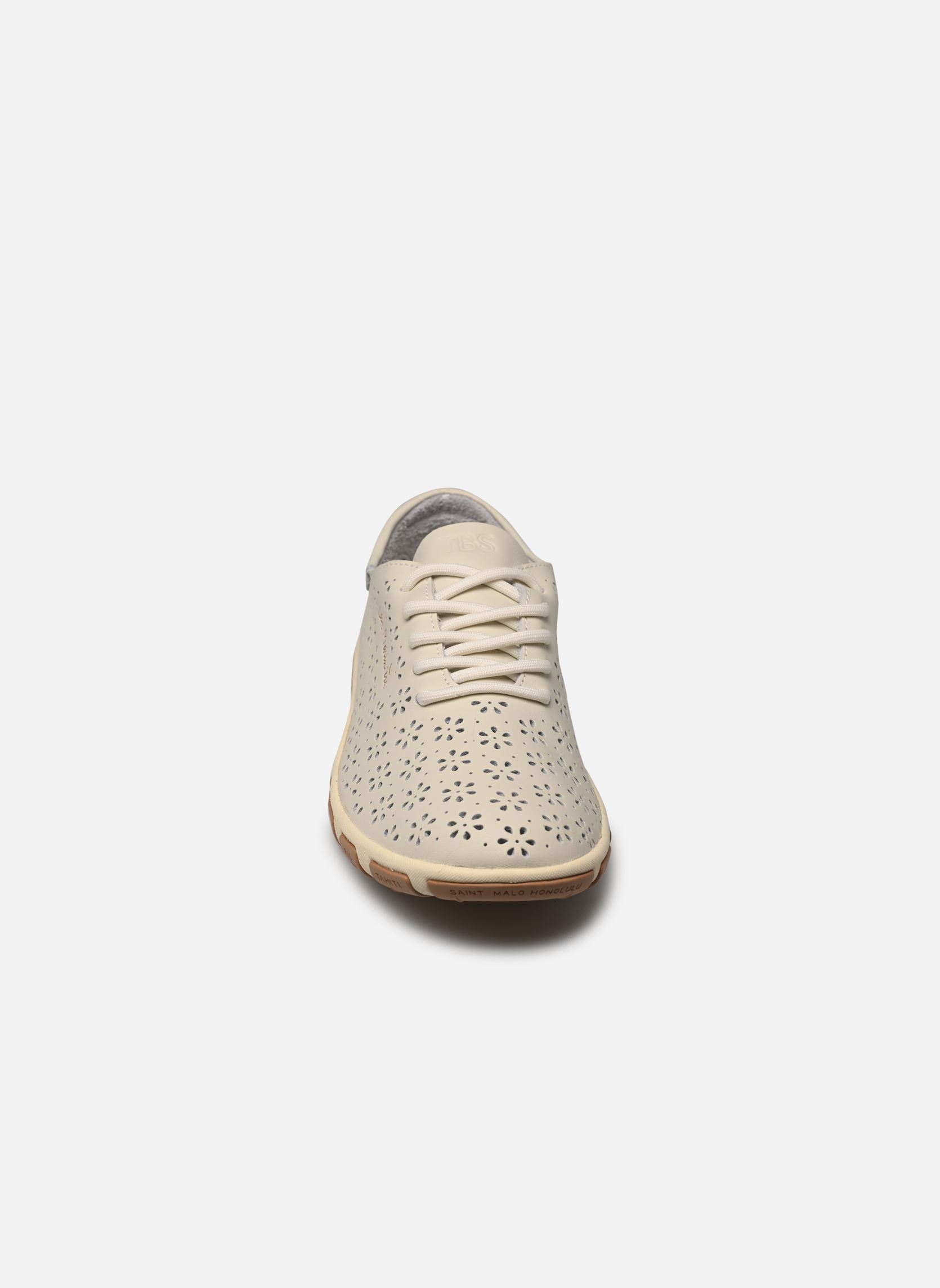 Baskets JAZFLOR femme beige TBS Baskets JAZFLOR femme beige CRAIE + CAMEL