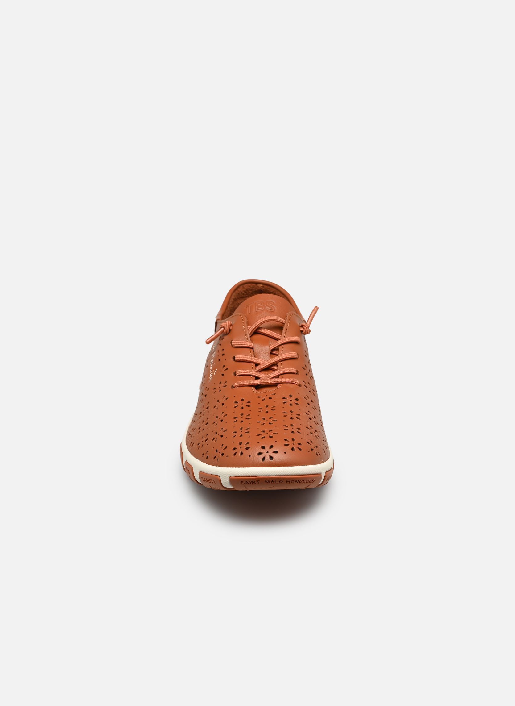 Baskets JAZFLOR femme marron TBS Baskets JAZFLOR femme marron CANELLE