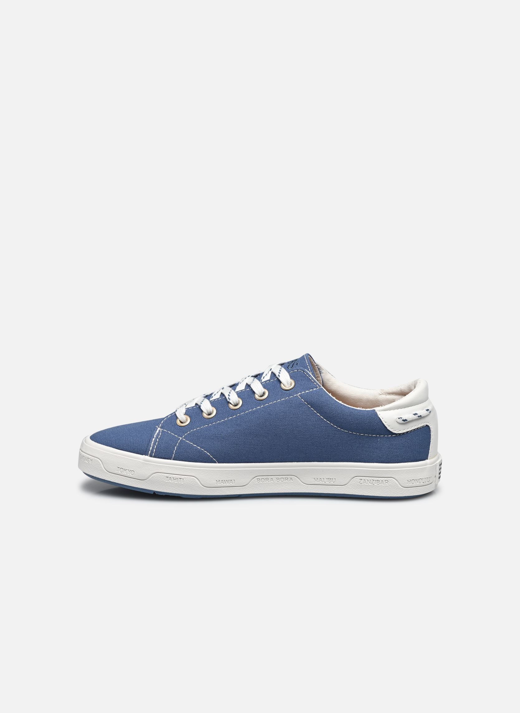 Leinen-Sneaker LANZARA damen blau TBS Leinen-Sneaker LANZARA damen blau PERSE