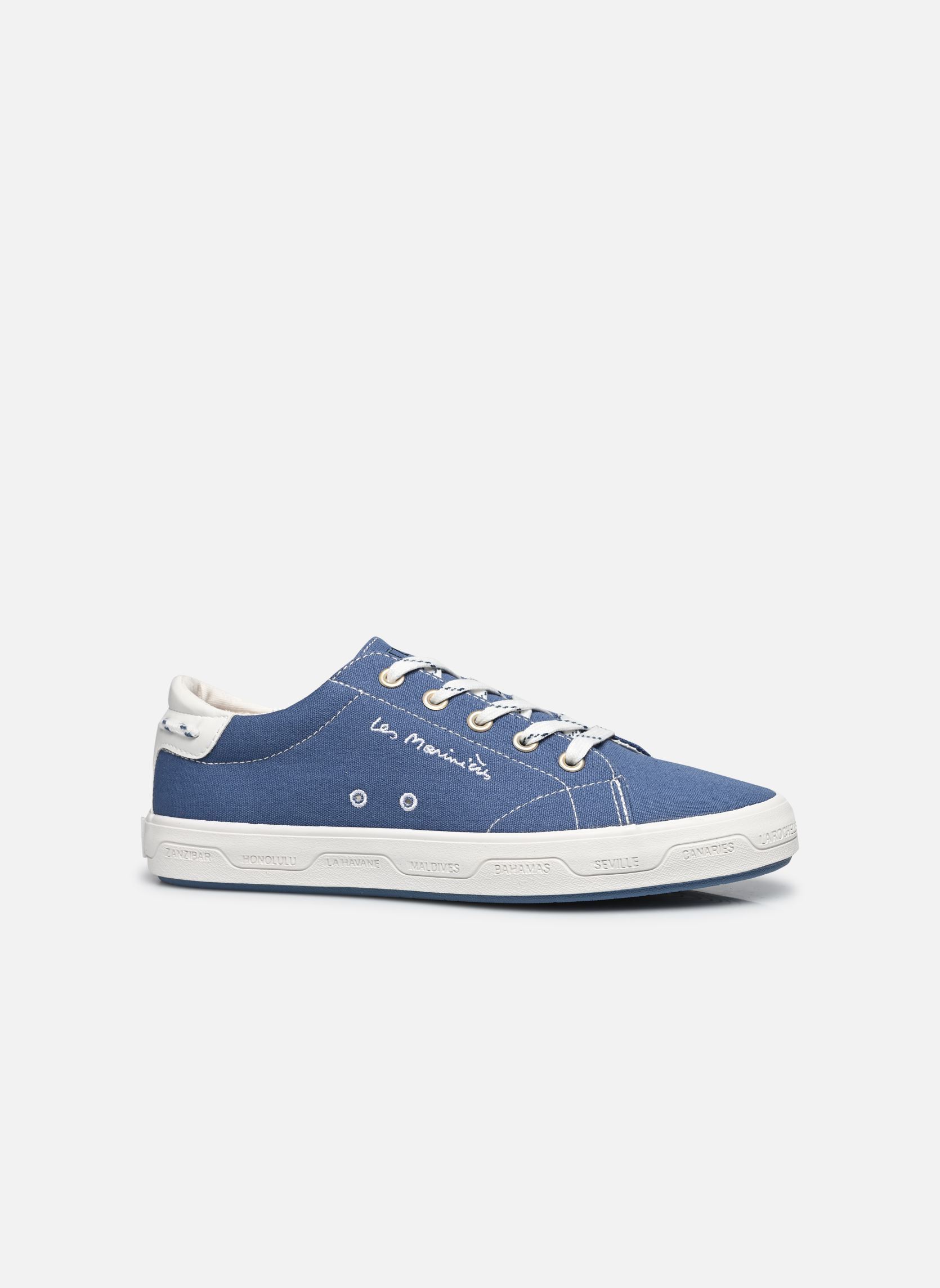 Leinen-Sneaker LANZARA damen blau TBS Leinen-Sneaker LANZARA damen blau PERSE
