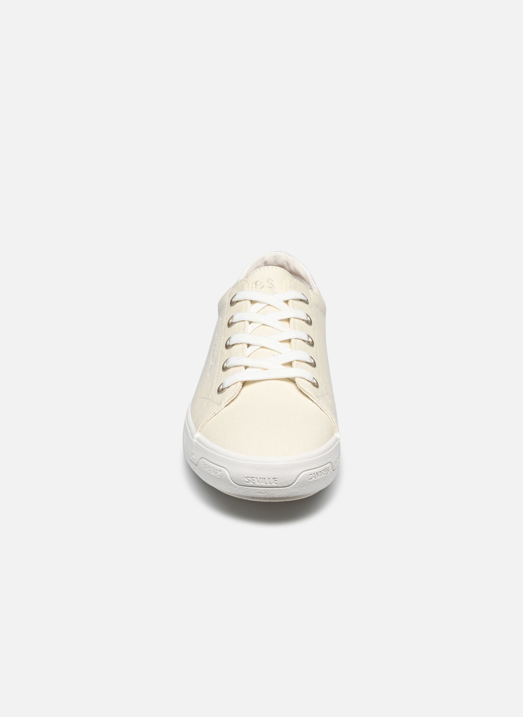 Baskets toile LANZARA femme blanc TBS Baskets toile LANZARA femme blanc IVOIRE