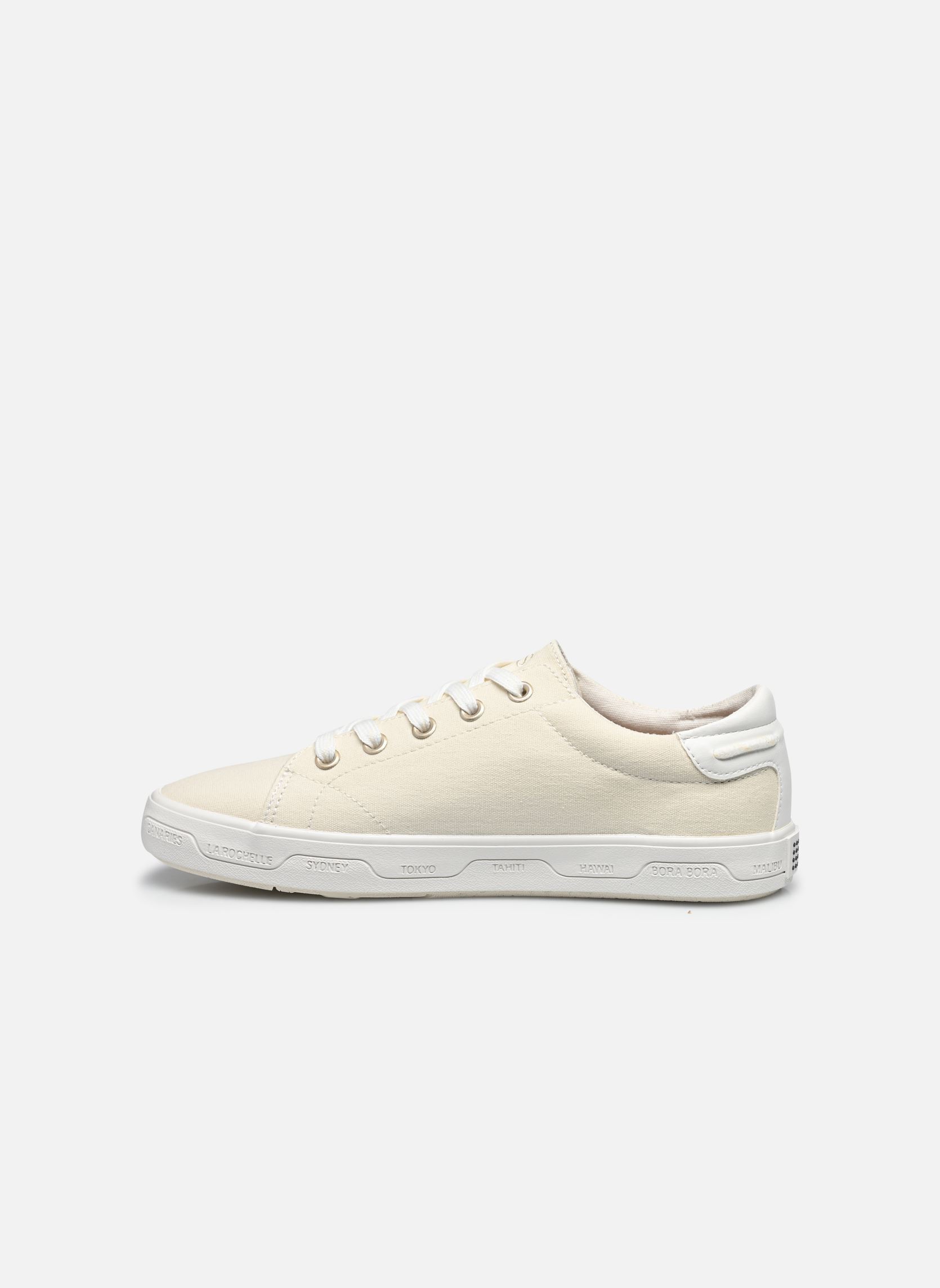 Baskets toile LANZARA femme blanc TBS Baskets toile LANZARA femme blanc IVOIRE