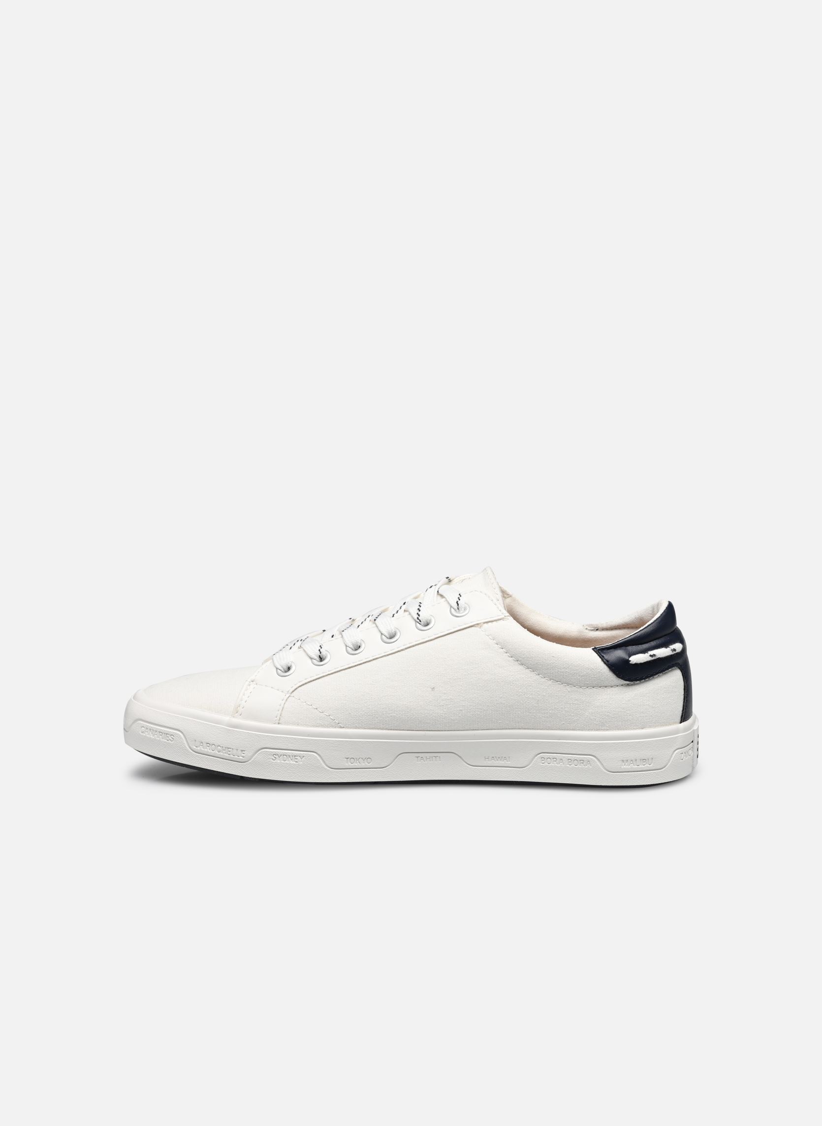 Baskets toile LANZARO homme blanc TBS Baskets toile LANZARO homme blanc BLANC