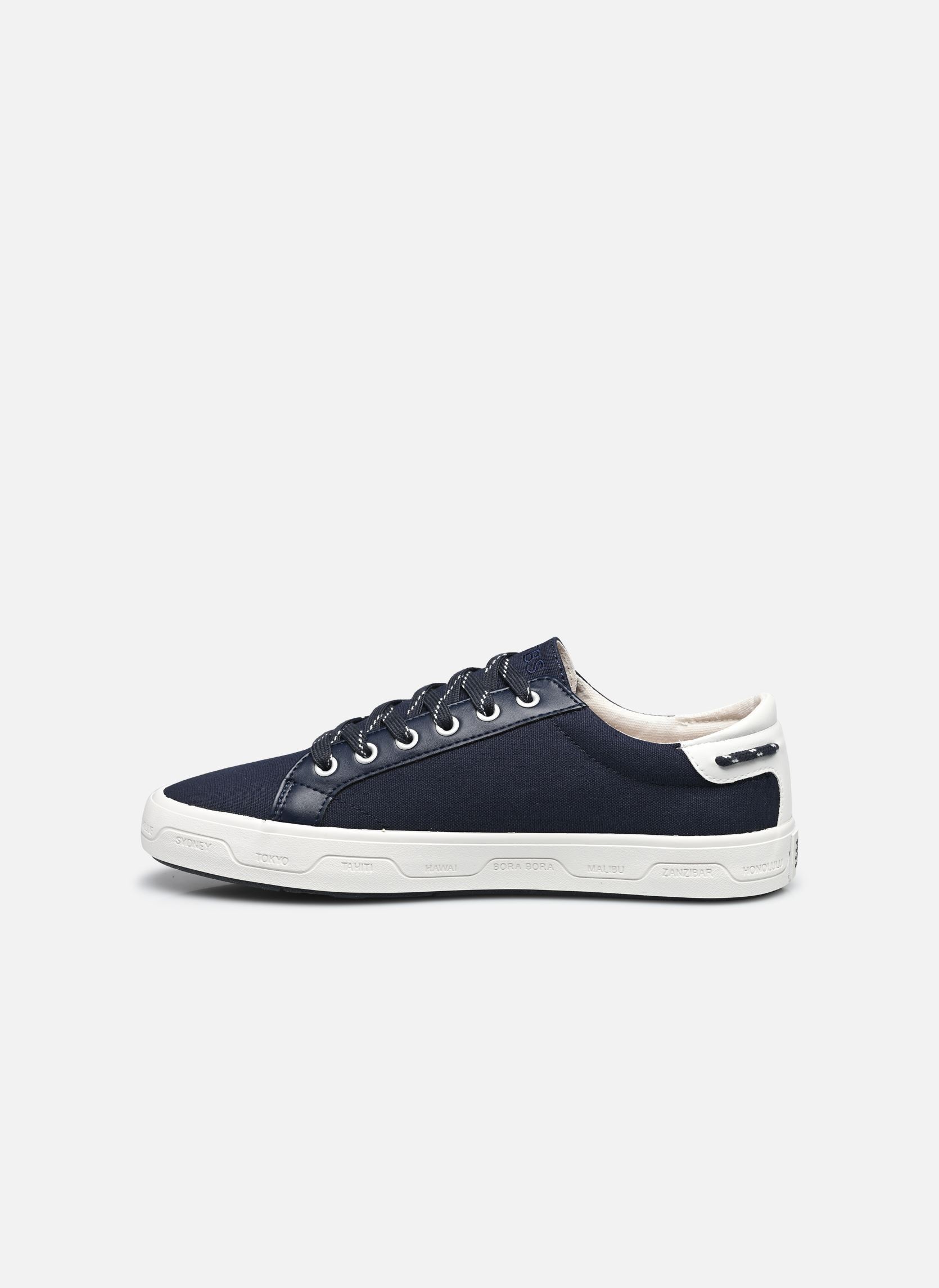 Leinen-Sneaker LANZARO herren blau TBS Leinen-Sneaker LANZARO herren blau MARINE