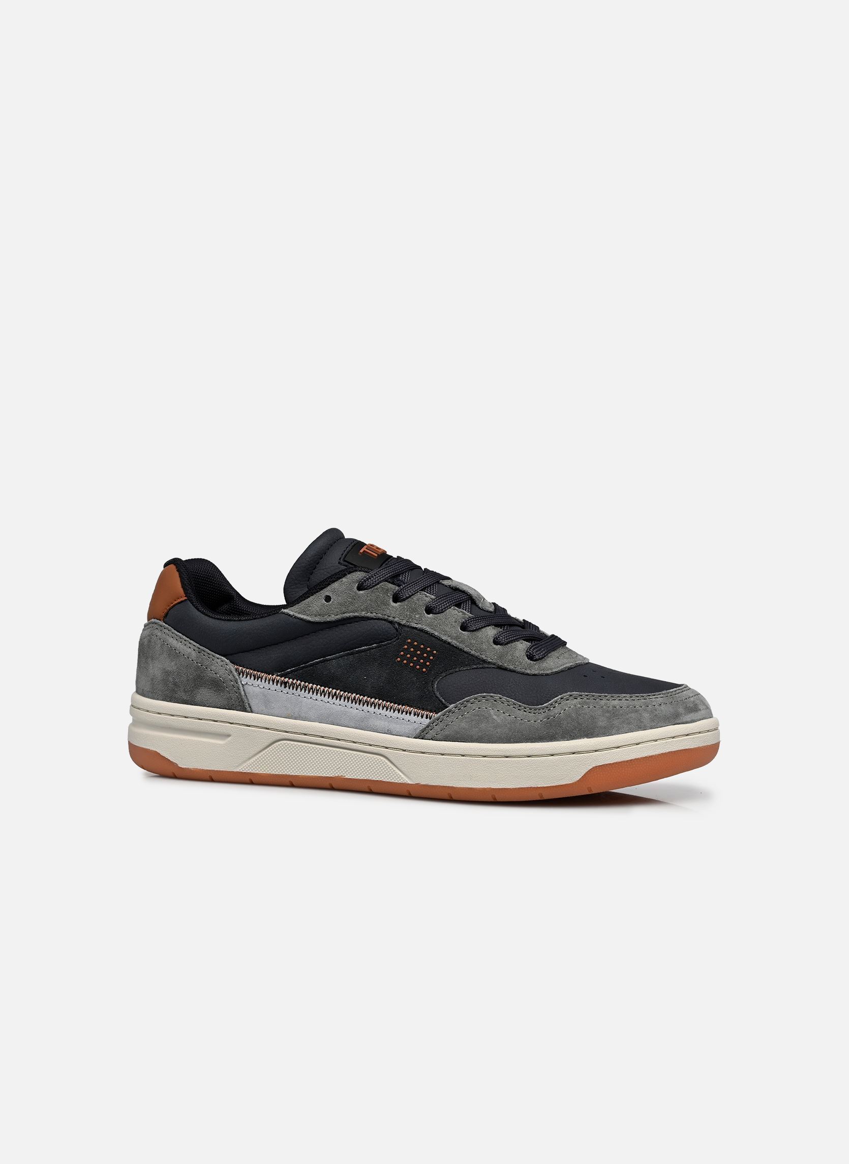 Niedrige Sneaker ALMERIO herren blau TBS Niedrige Sneaker ALMERIO herren blau MARINE + GRIS