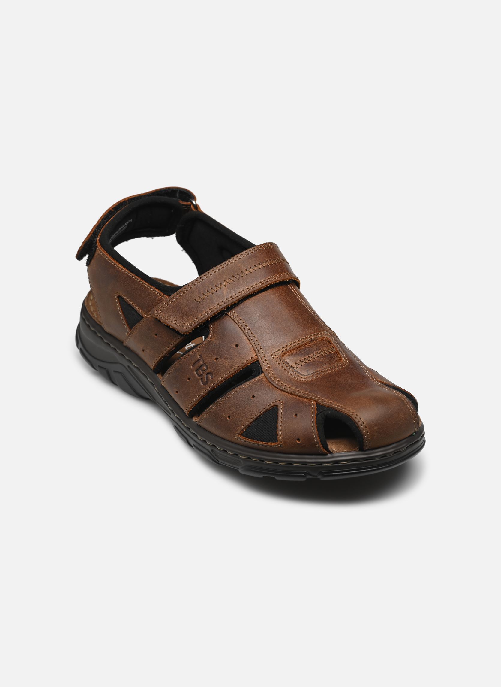 Sandales et mules JOCELIN homme marron TBS Sandales et mules JOCELIN homme marron COFFEE