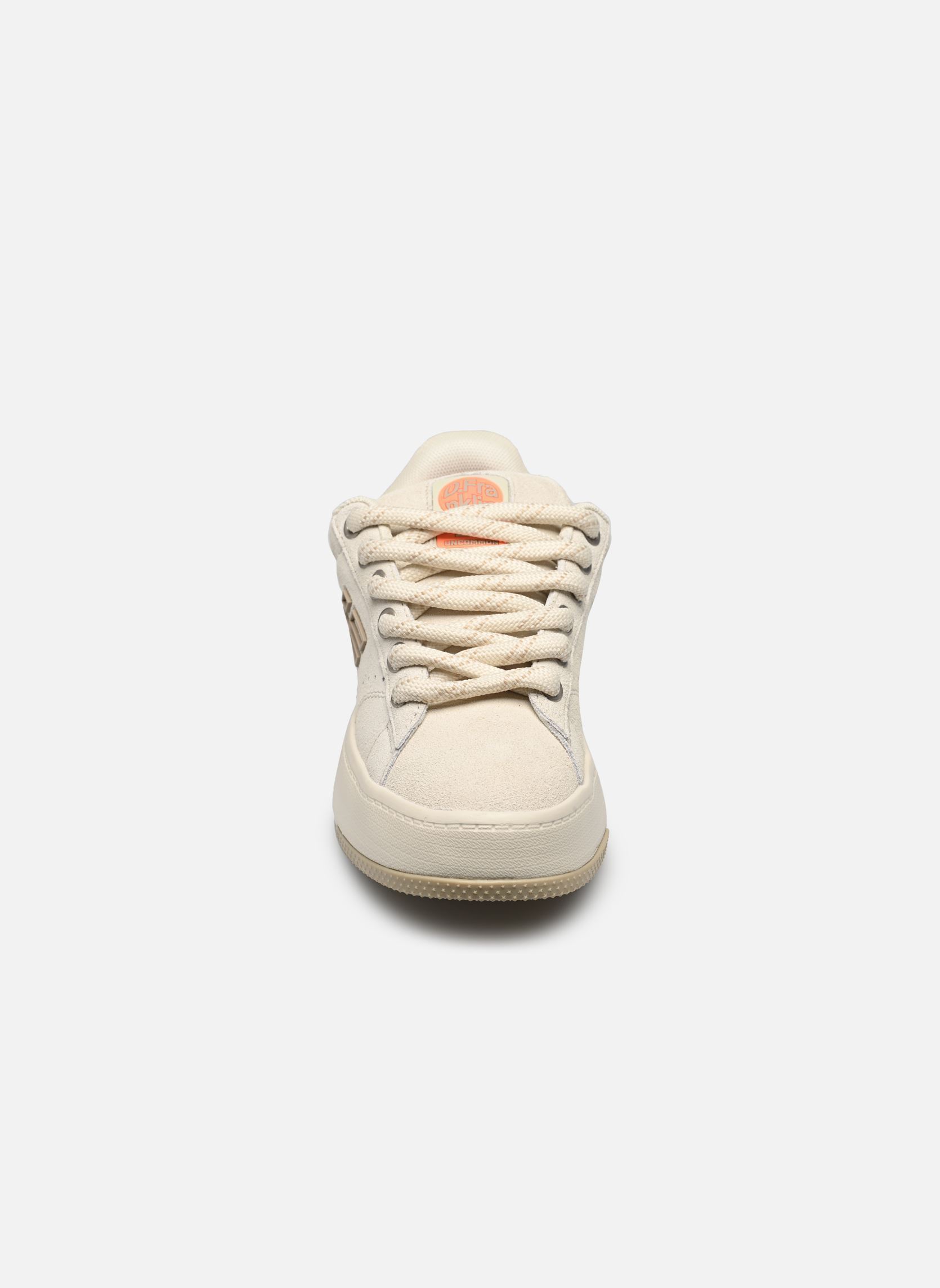 Baskets KEY femme beige D Franklin Baskets KEY femme beige Beige/Orange