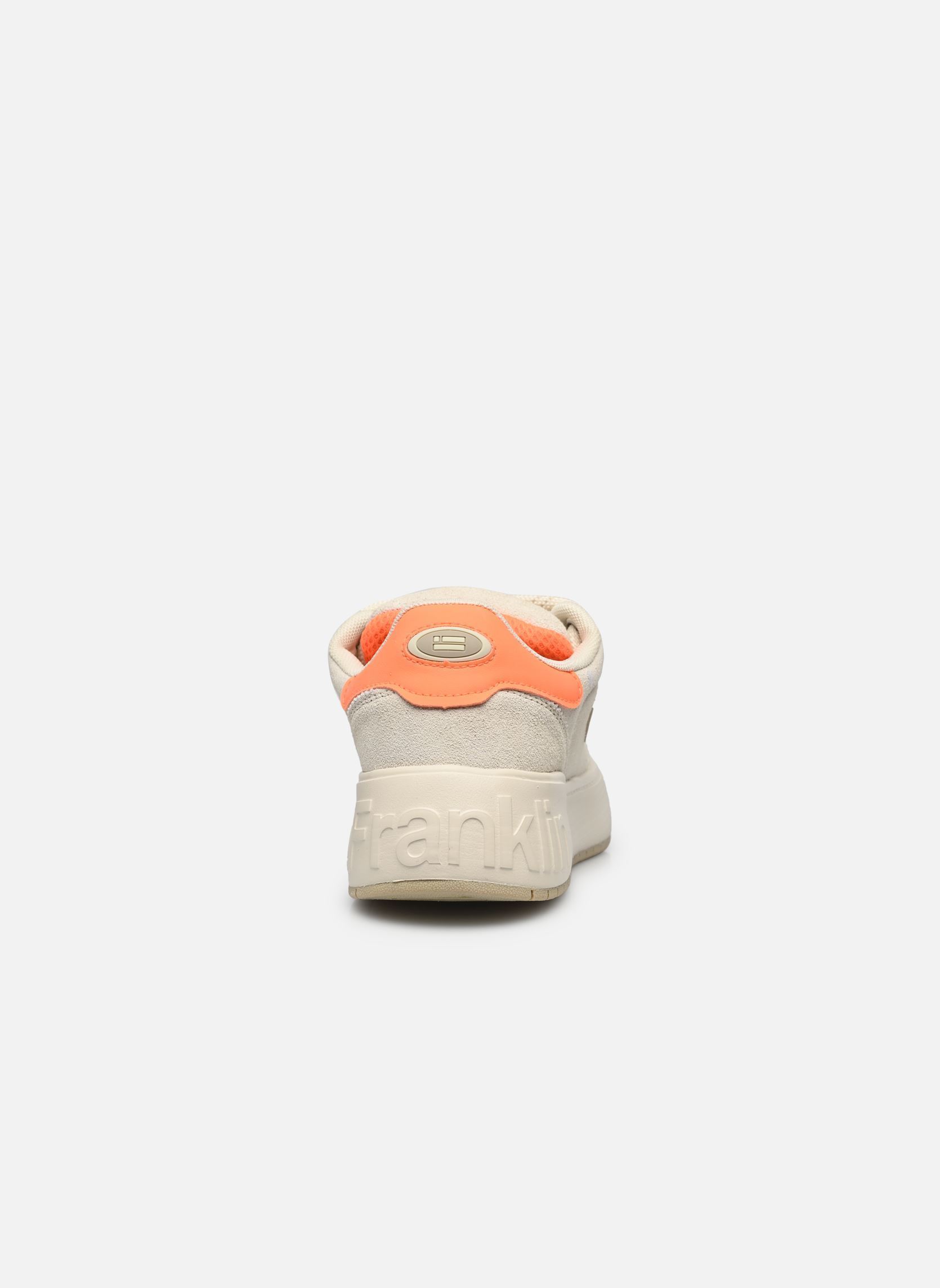 Baskets KEY femme beige D Franklin Baskets KEY femme beige Beige/Orange