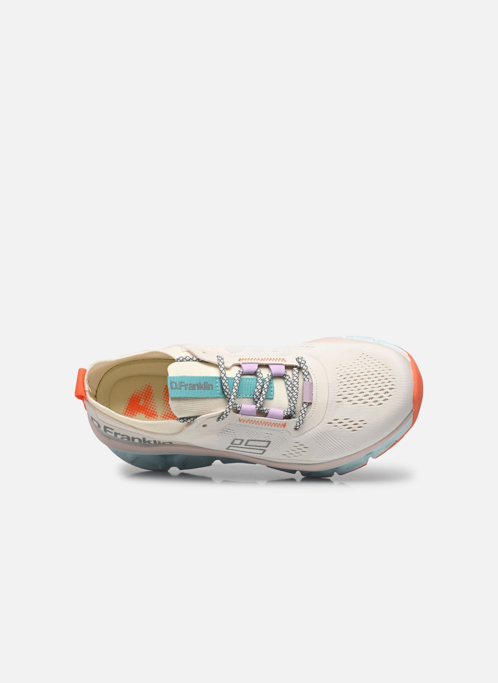 Baskets AERO femme blanc D Franklin Baskets AERO femme blanc WHITE