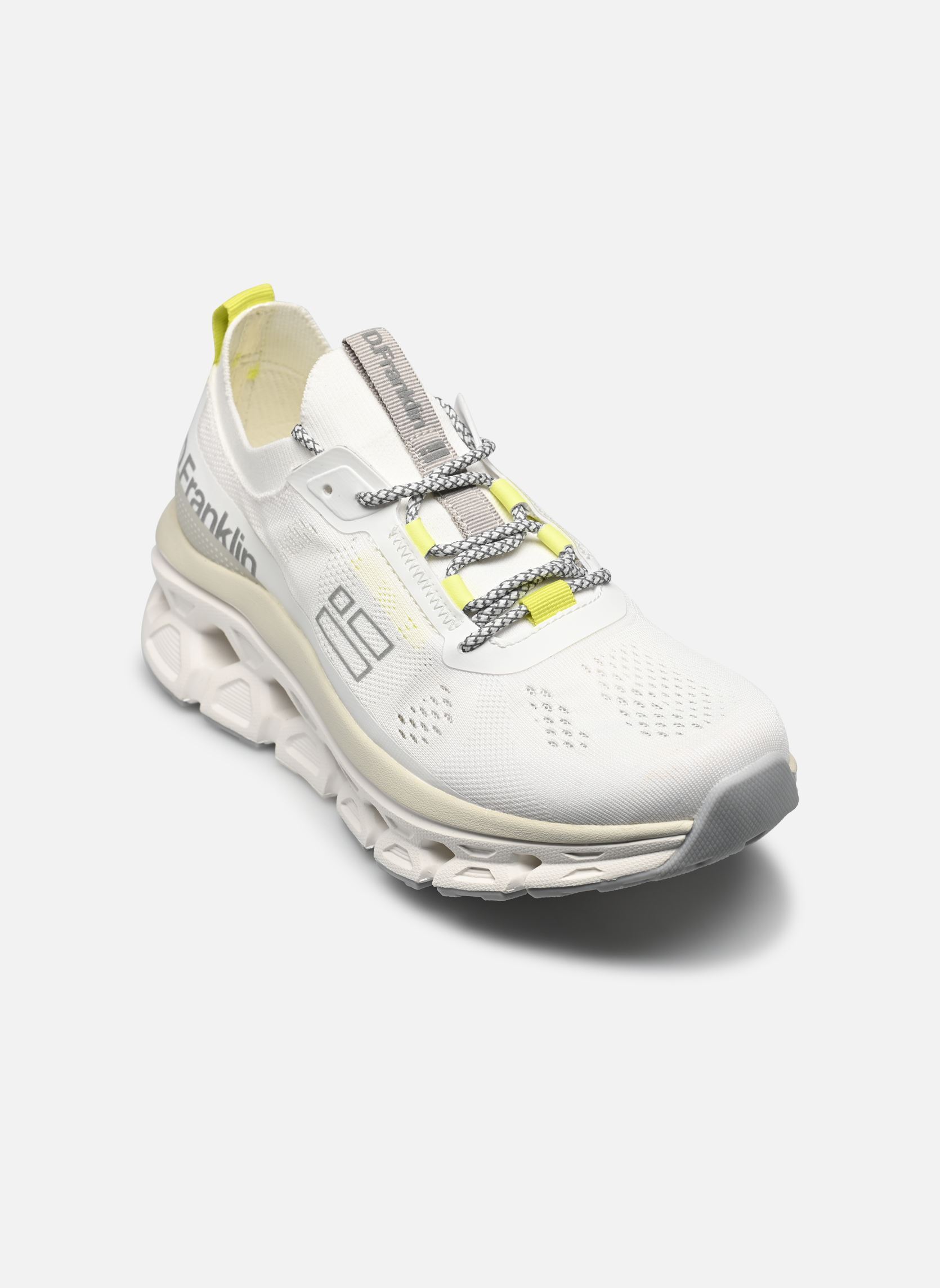 Sneakers AERO dames geel D Franklin Sneakers AERO dames geel WHITE/YELLOW