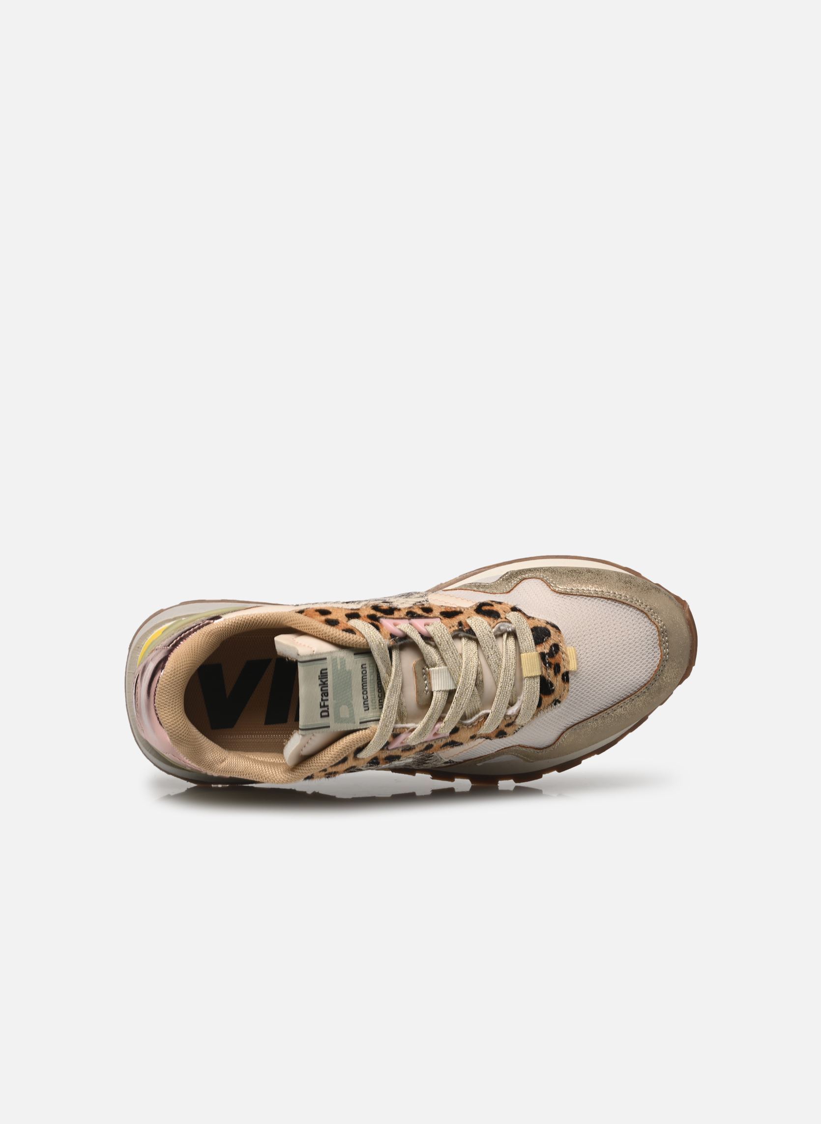 Sneakers VIBLA dames goud en brons D Franklin Sneakers VIBLA dames goud en brons GOLD
