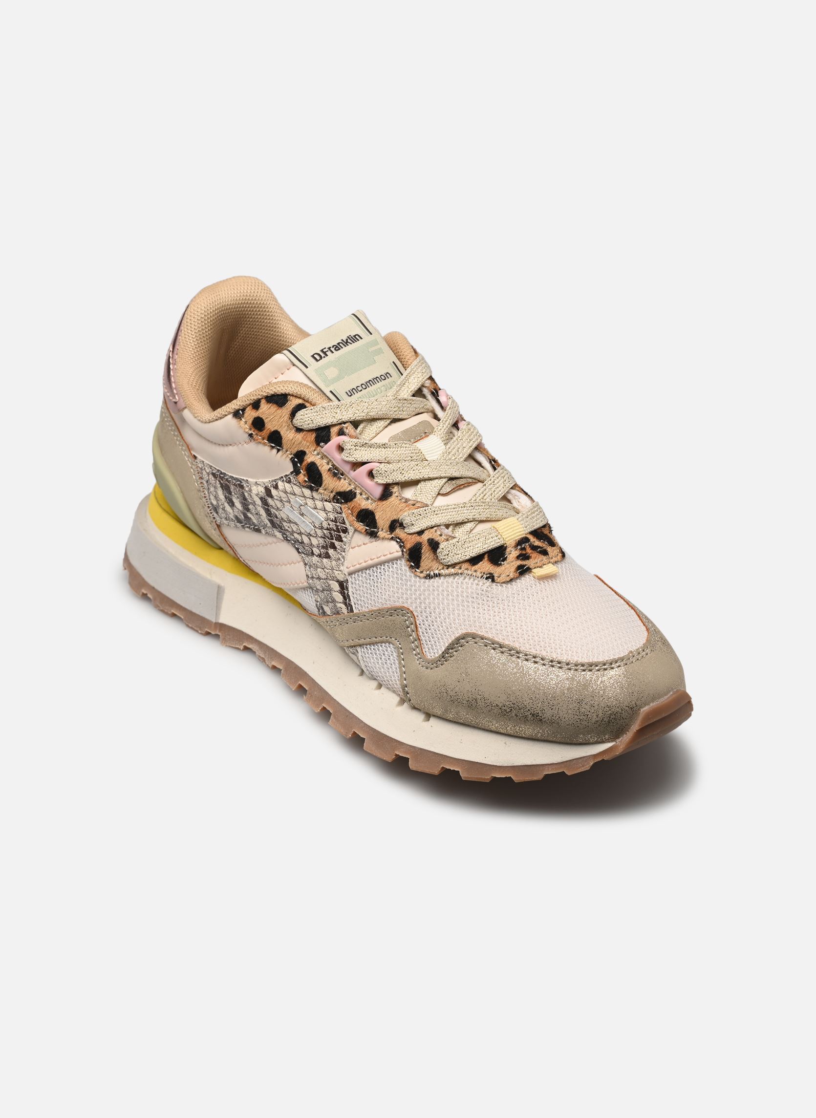 Sneakers VIBLA dames goud en brons D Franklin Sneakers VIBLA dames goud en brons GOLD