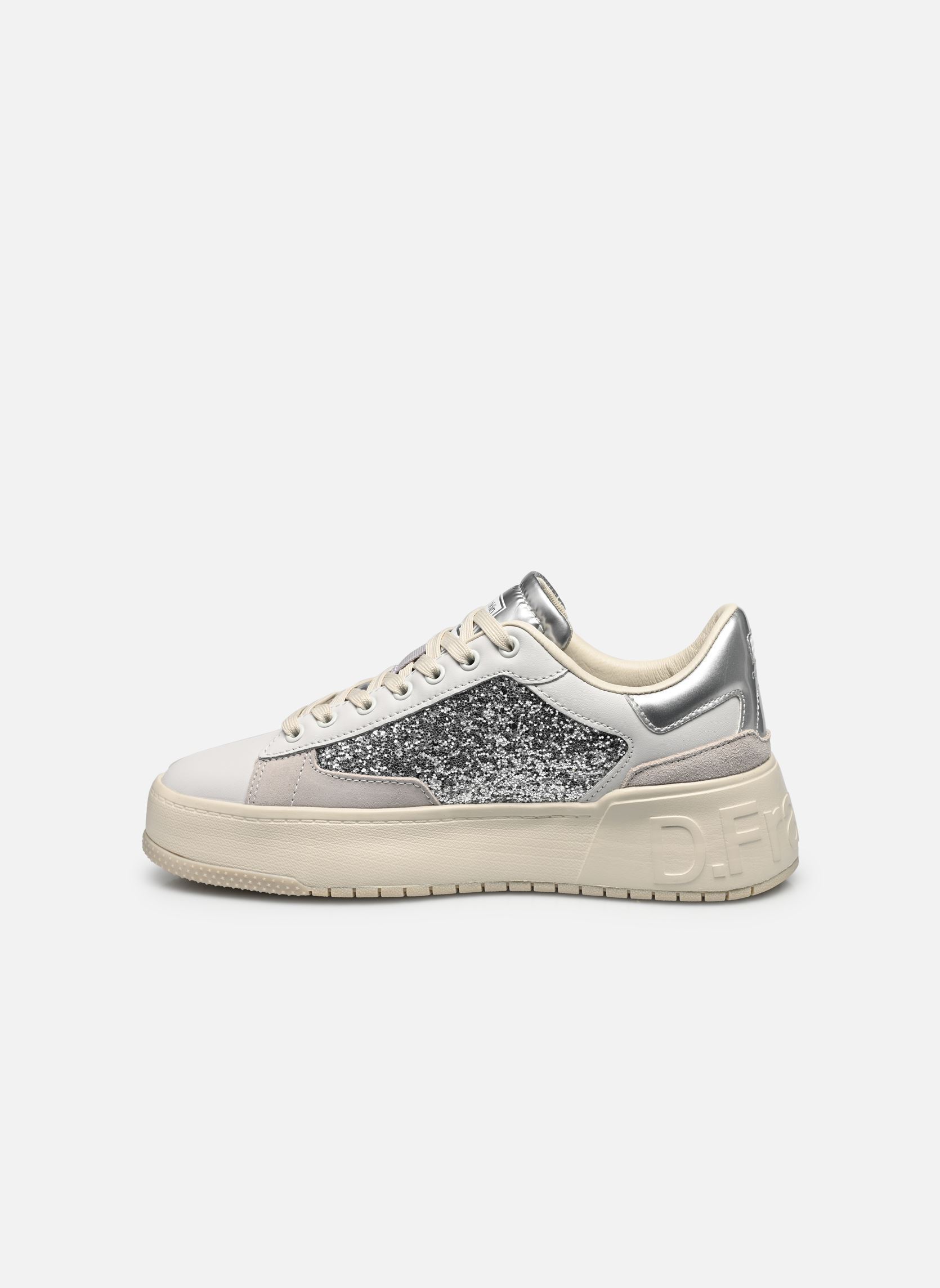Baskets COURT femme argent D Franklin Baskets COURT femme argent SILVER