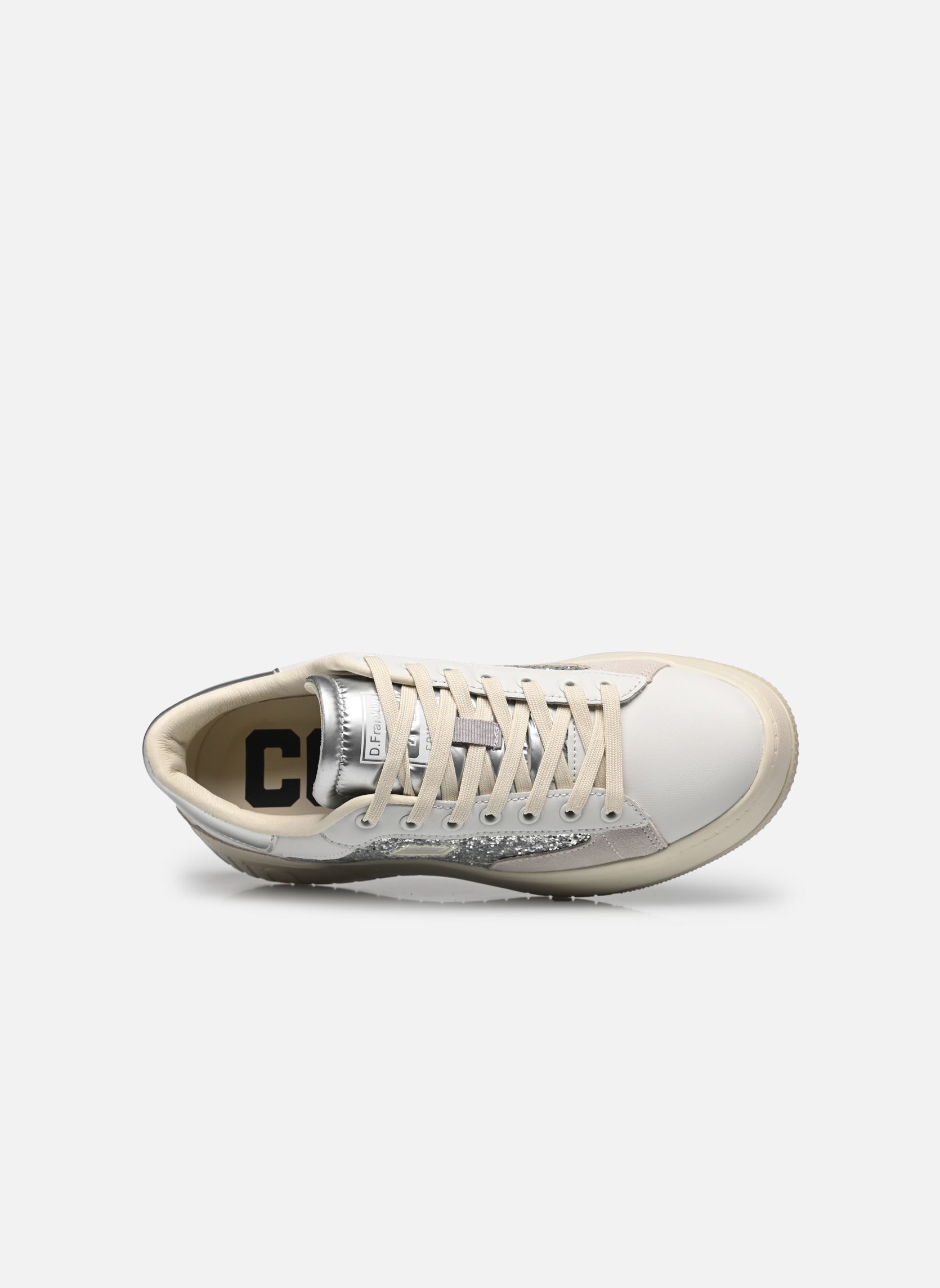 Baskets COURT femme argent D Franklin Baskets COURT femme argent SILVER