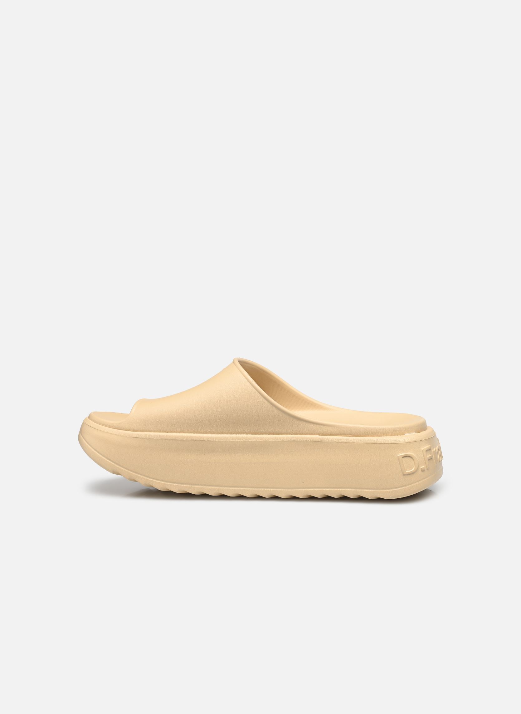 Platte sandalen SONAX dames beige D Franklin Platte sandalen SONAX dames beige BEIGE