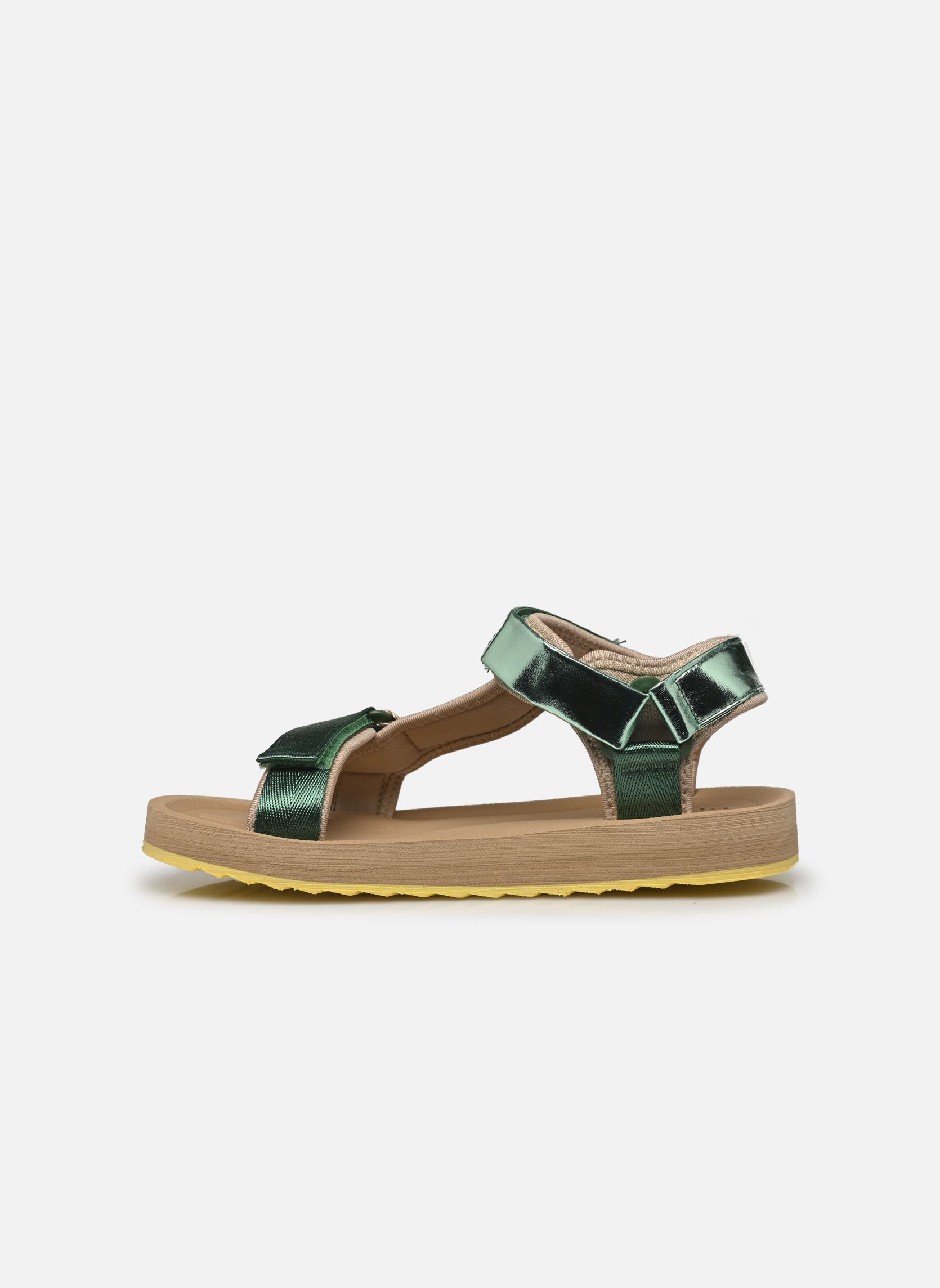 Sandales plates FOREST femme vert D Franklin Sandales plates FOREST femme vert GREEN