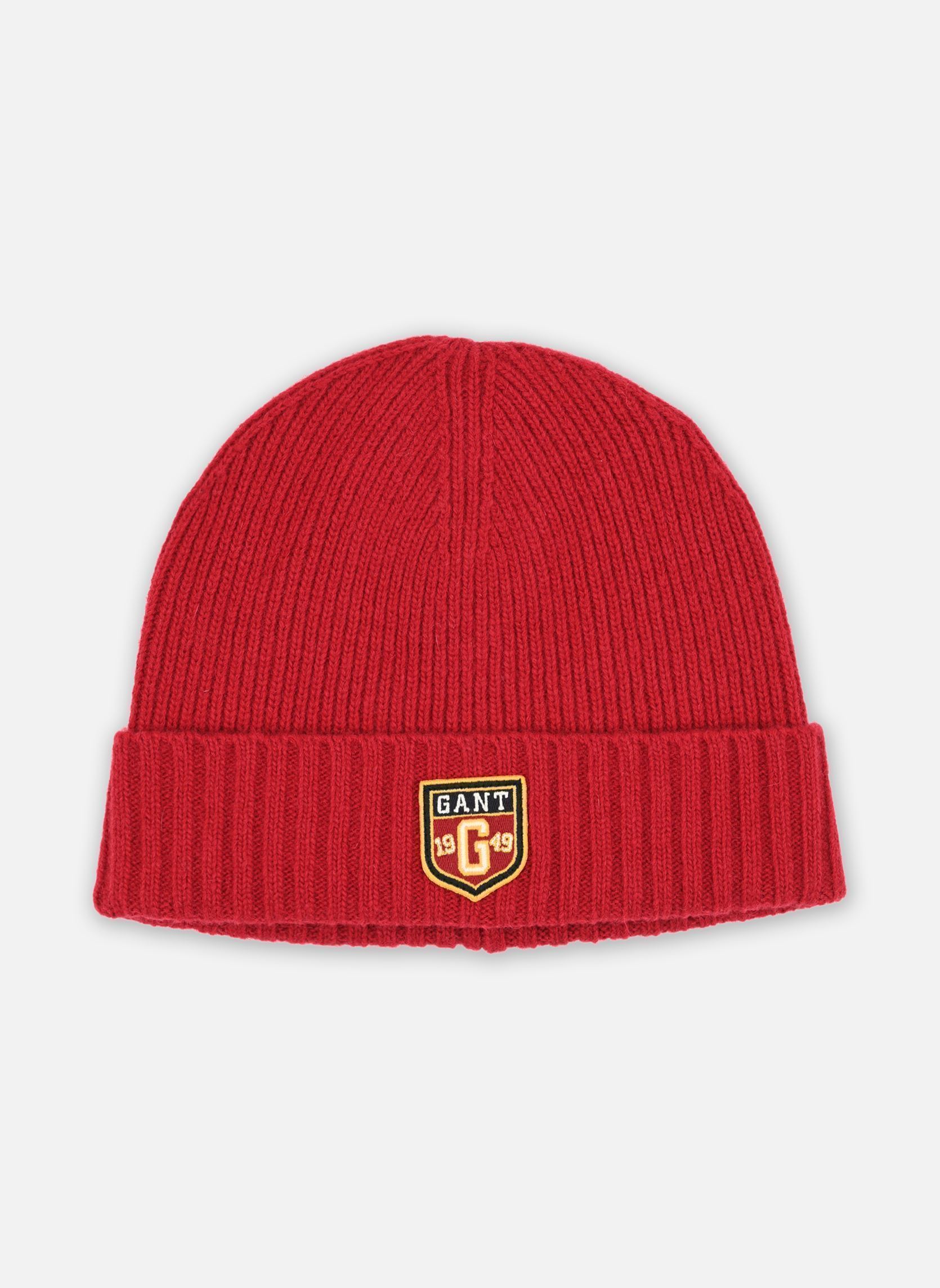 Bonnets GANT Badge Wool Beanie pour Accessoires