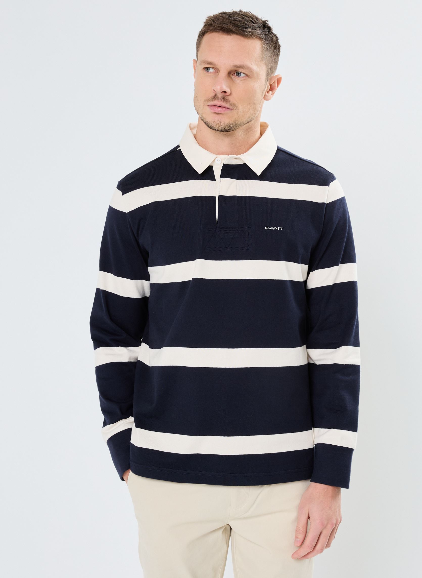 Vêtements GANT Yarn Dyed Striped Heavy Rugger pour Accessoires