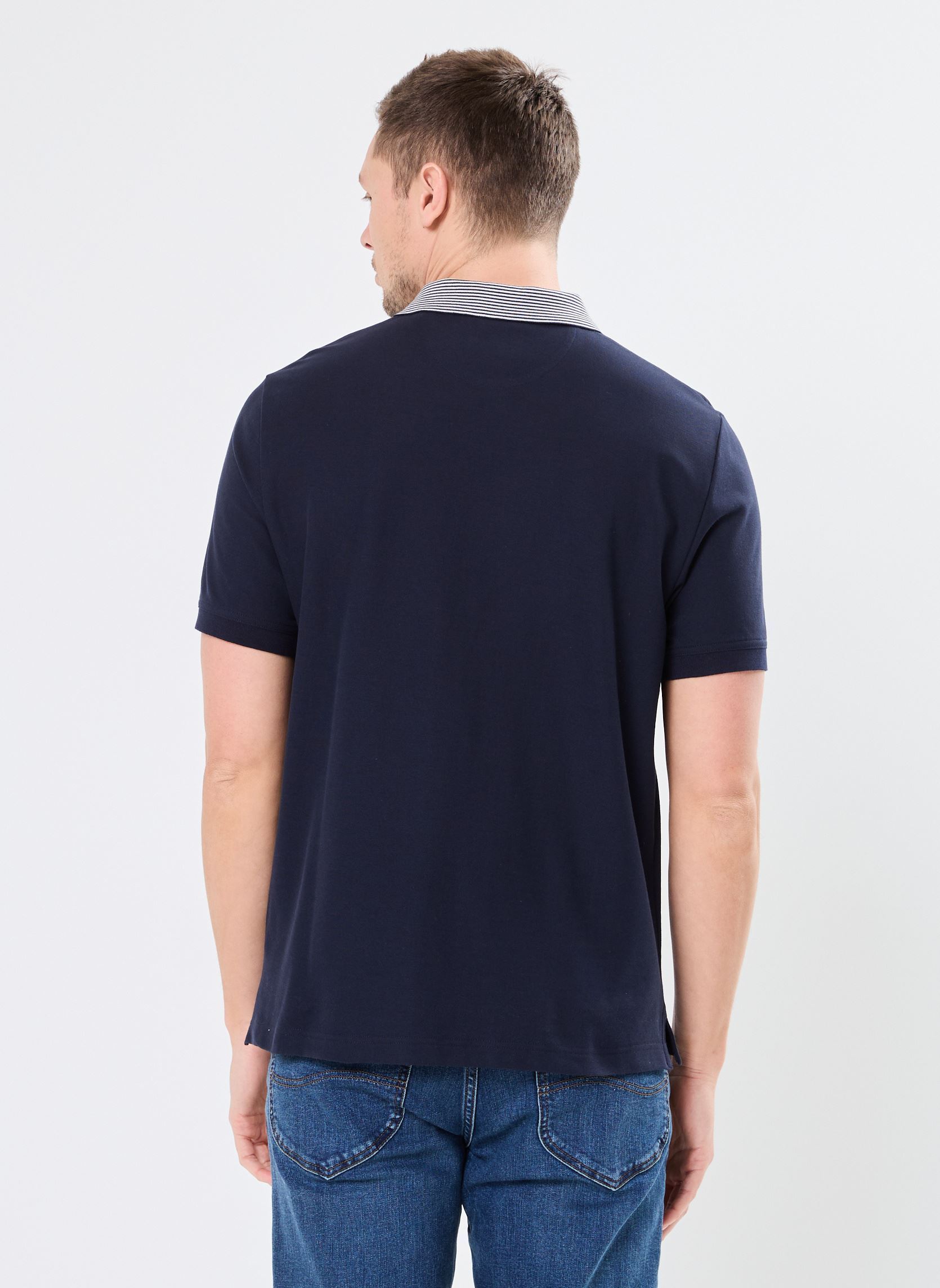 Tee-shirts manches courtes Tipping Detail Polo homme bleu GANT Tee-shirts manches courtes Tipping Detail Polo homme bleu BLEU NUIT