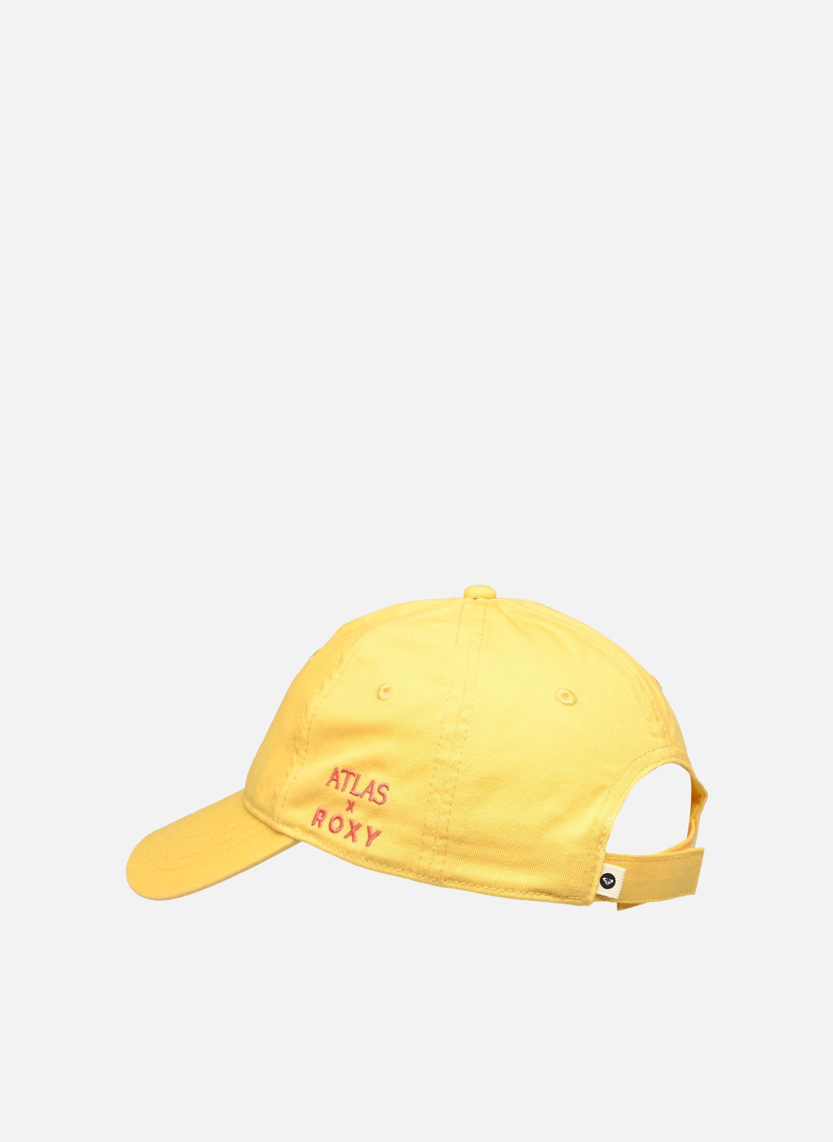 Petten Atlas Cap ERJHA04404 dames geel Roxy Petten Atlas Cap ERJHA04404 dames geel BANANA CREAM