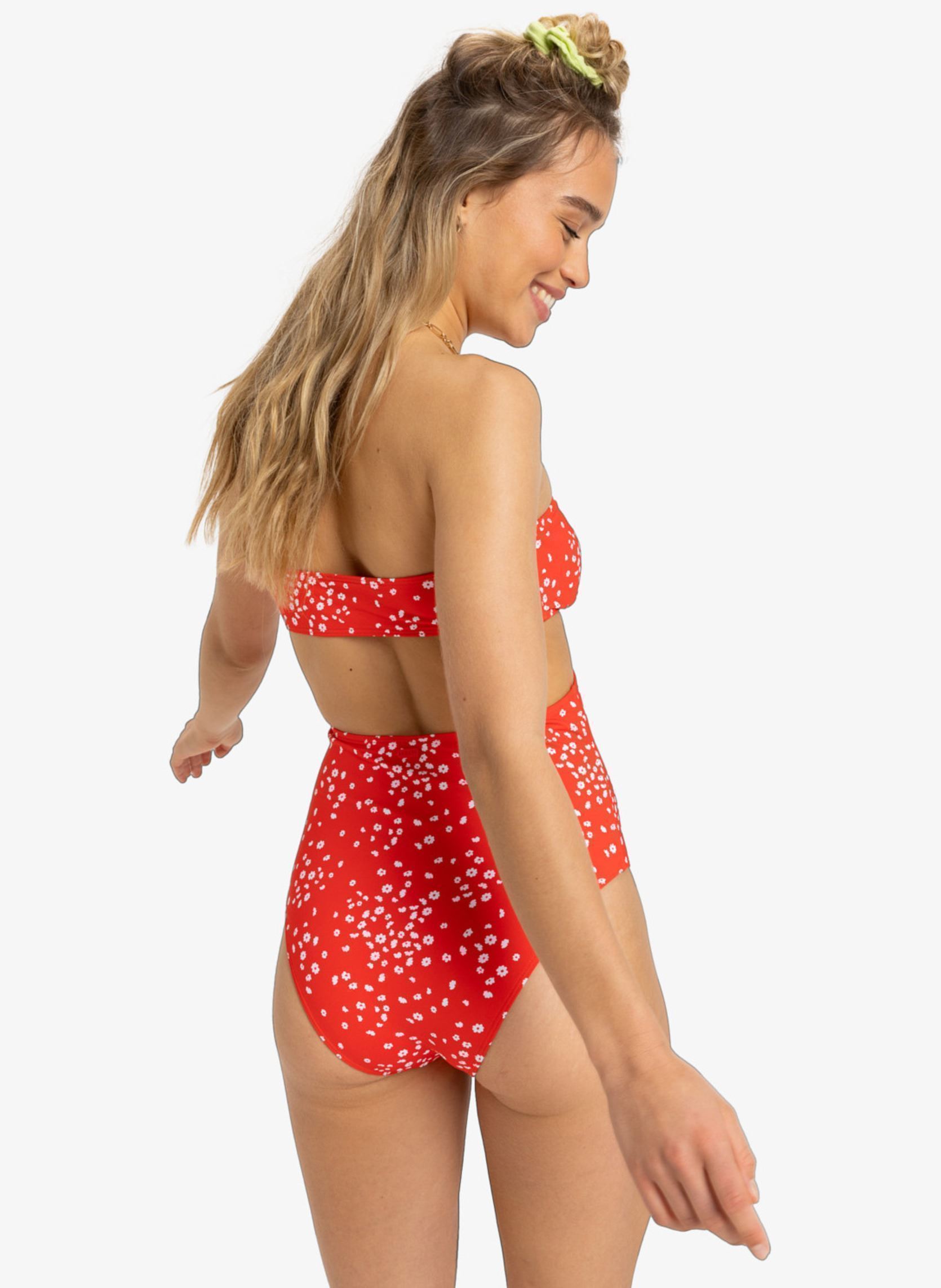 Badpak Pt Beach Classics Fashion Op ERJX103701 dames rood Roxy Badpak Pt Beach Classics Fashion Op ERJX103701 dames rood POPPY RED DANCING DITSY SWIM