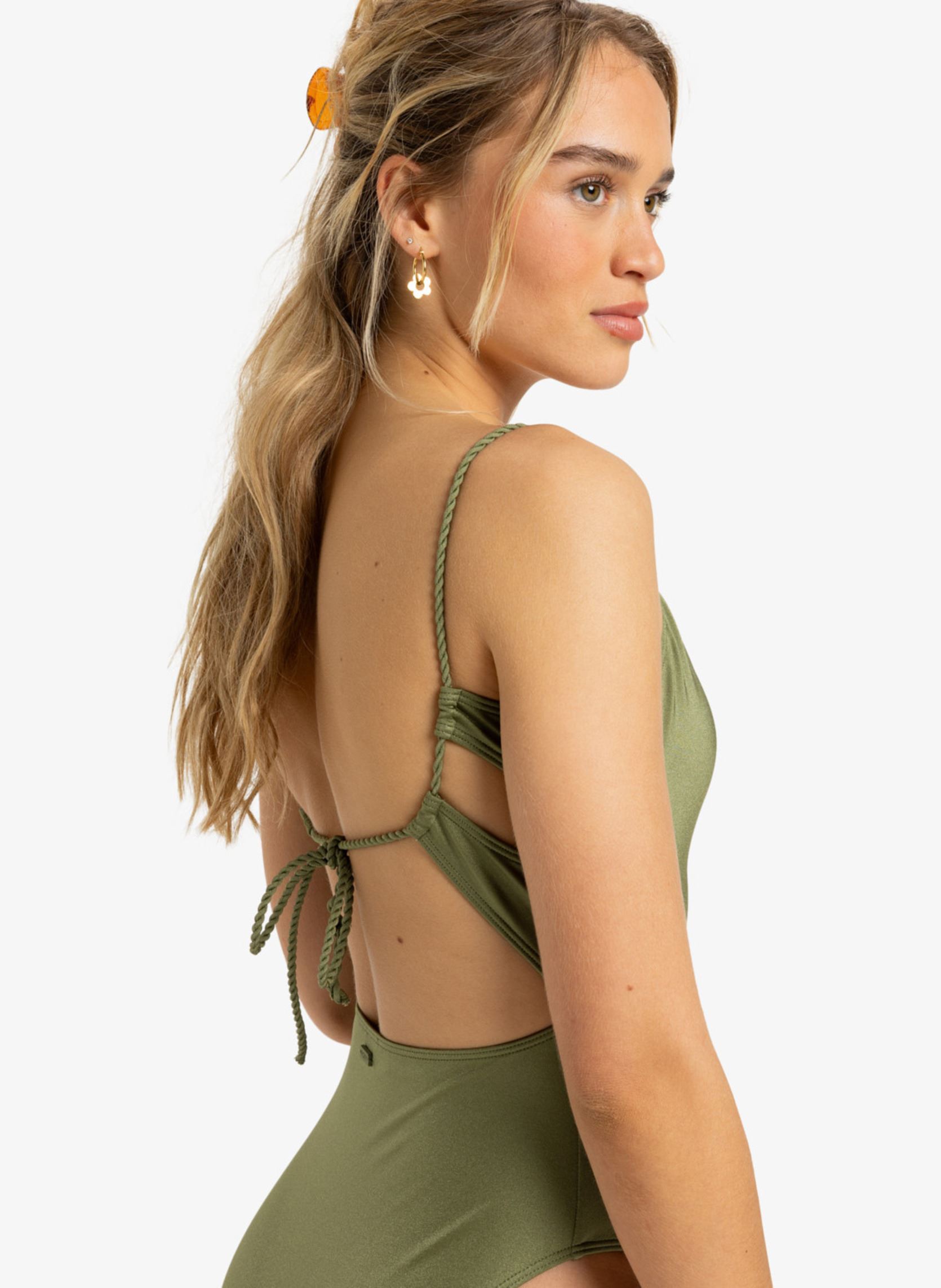Un pezzo Brilho One Piece ERJX103707 donna verde Roxy Un pezzo Brilho One Piece ERJX103707 donna verde LODEN GREEN