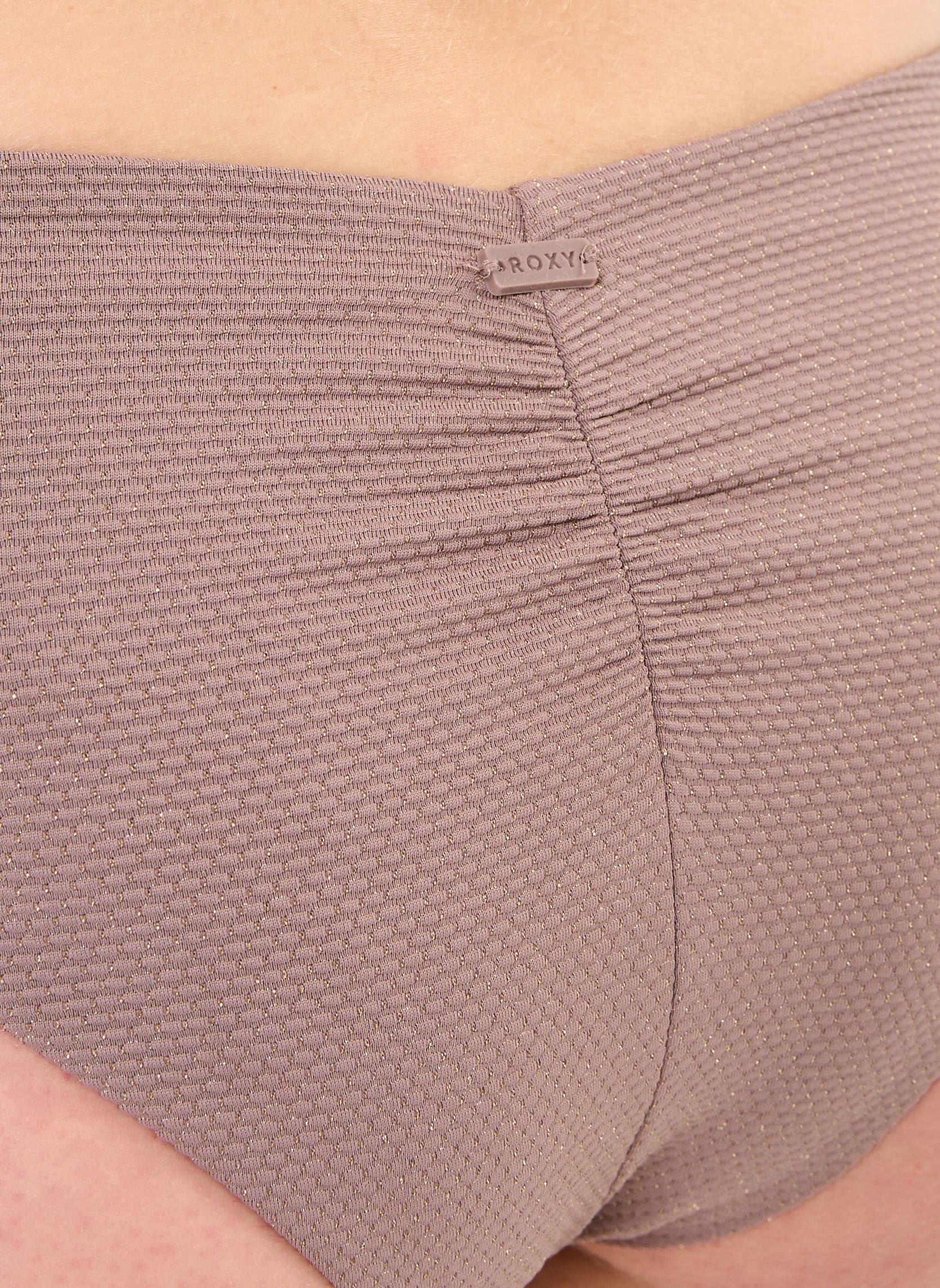 Bas de maillot culotte Lasca Moderate ERJX405009 femme marron Roxy Bas de maillot culotte Lasca Moderate ERJX405009 femme marron DEEP TAUPE