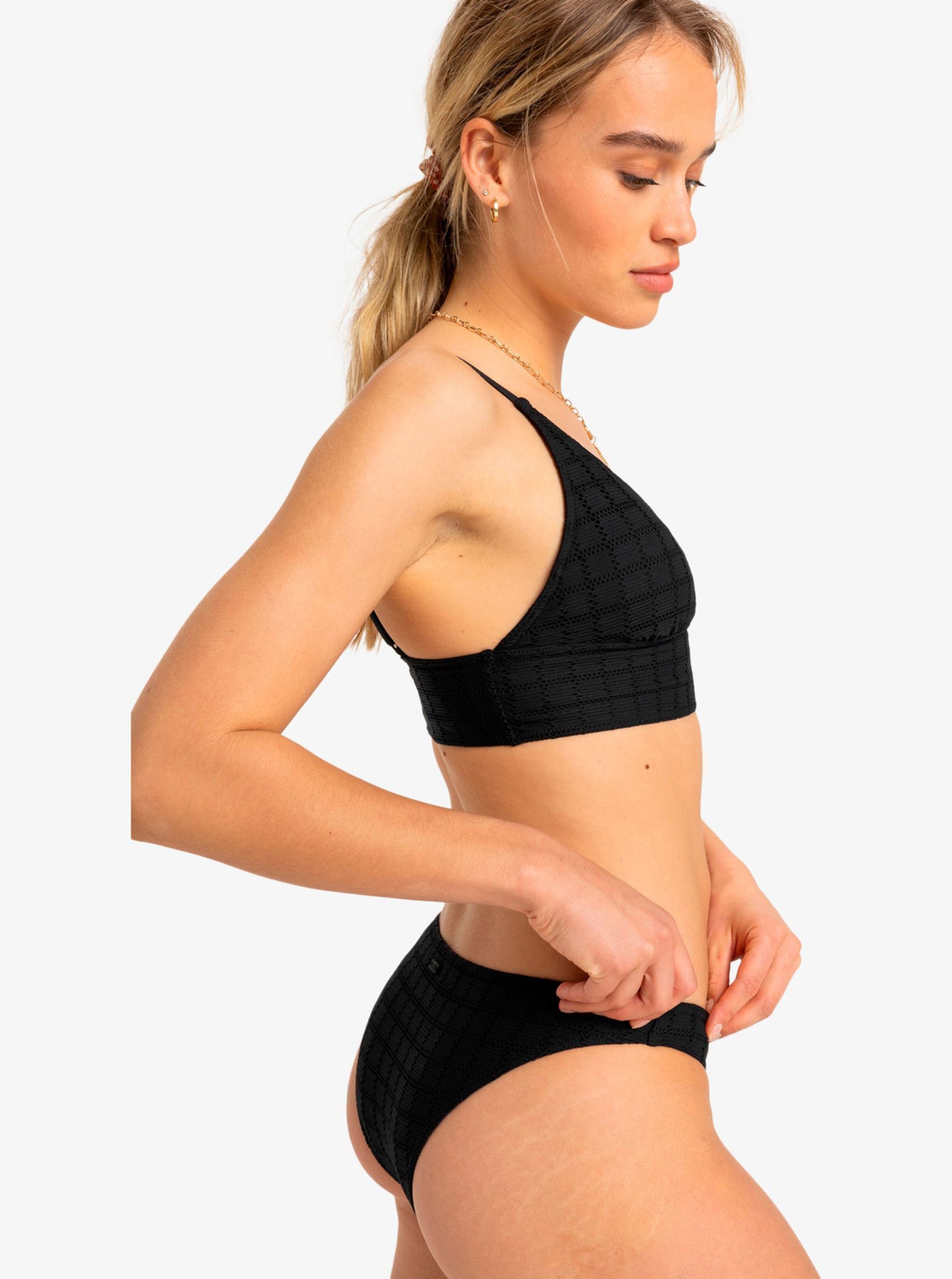 Bikini-Hose Camilo Moderate ERJX405030 damen schwarz Roxy Bikini-Hose Camilo Moderate ERJX405030 damen schwarz ANTHRACITE