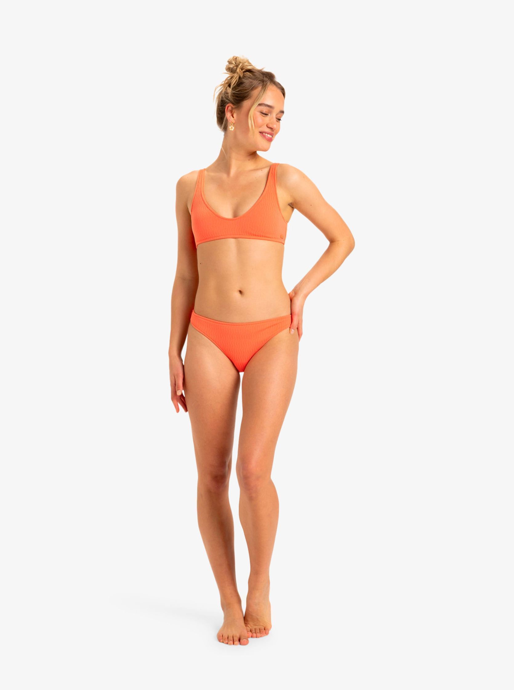 Hauts de maillot brassière Lagos Bralette ERJX305430 femme orange Roxy Hauts de maillot brassière Lagos Bralette ERJX305430 femme orange EMBERGLOW