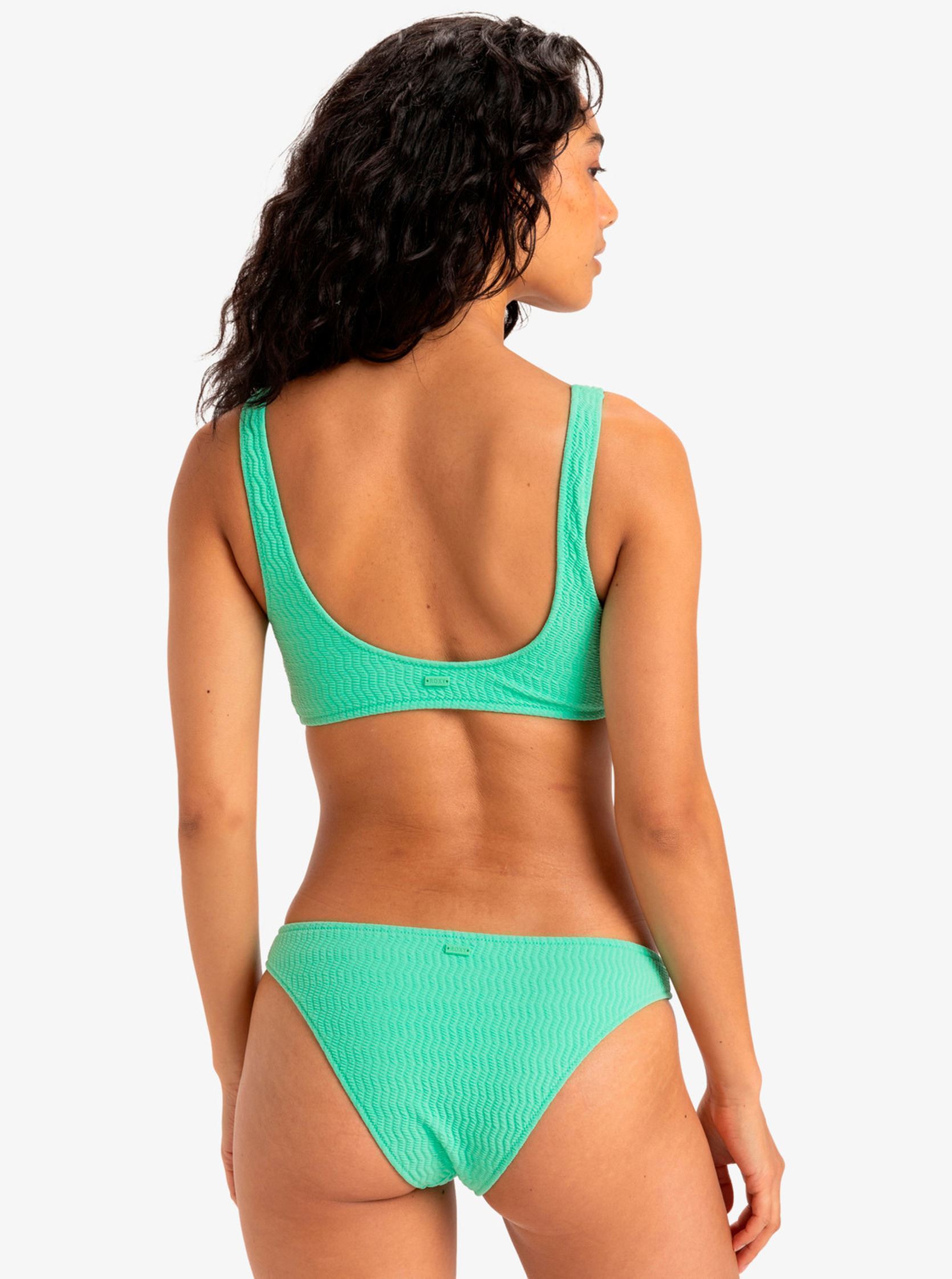 Top a fascia Lagos Bralette ERJX305520 donna verde Roxy Top a fascia Lagos Bralette ERJX305520 donna verde SPRING BUD