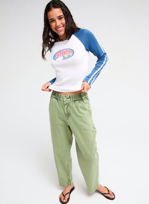 Roxy Weite Hosen Break My Soul ERJNP03621 damen grün
