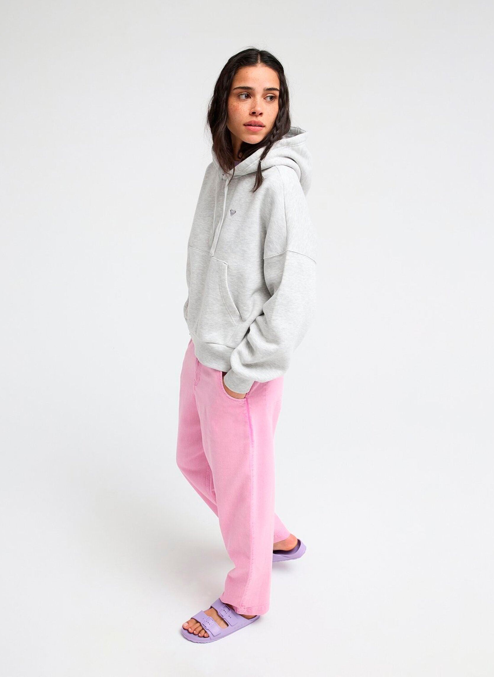 Weite Hosen Break My Soul ERJNP03621 damen rosa Roxy Weite Hosen Break My Soul ERJNP03621 damen rosa PINK LAVENDER