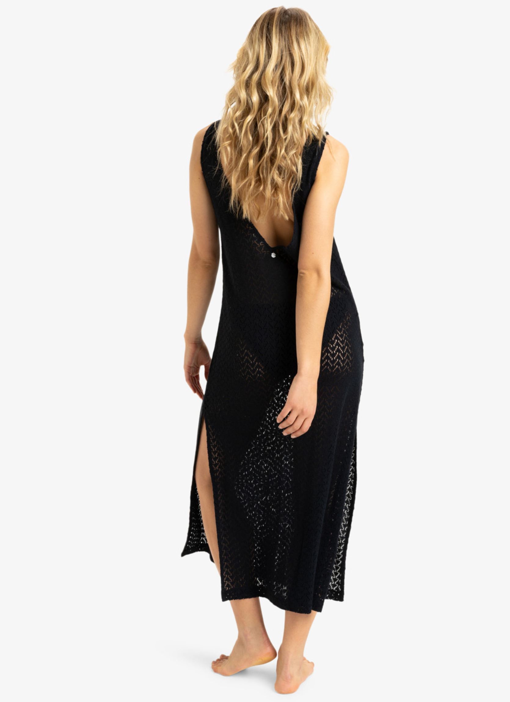 Robes longues Playa Mood ERJX603455 femme noir Roxy Robes longues Playa Mood ERJX603455 femme noir ANTHRACITE
