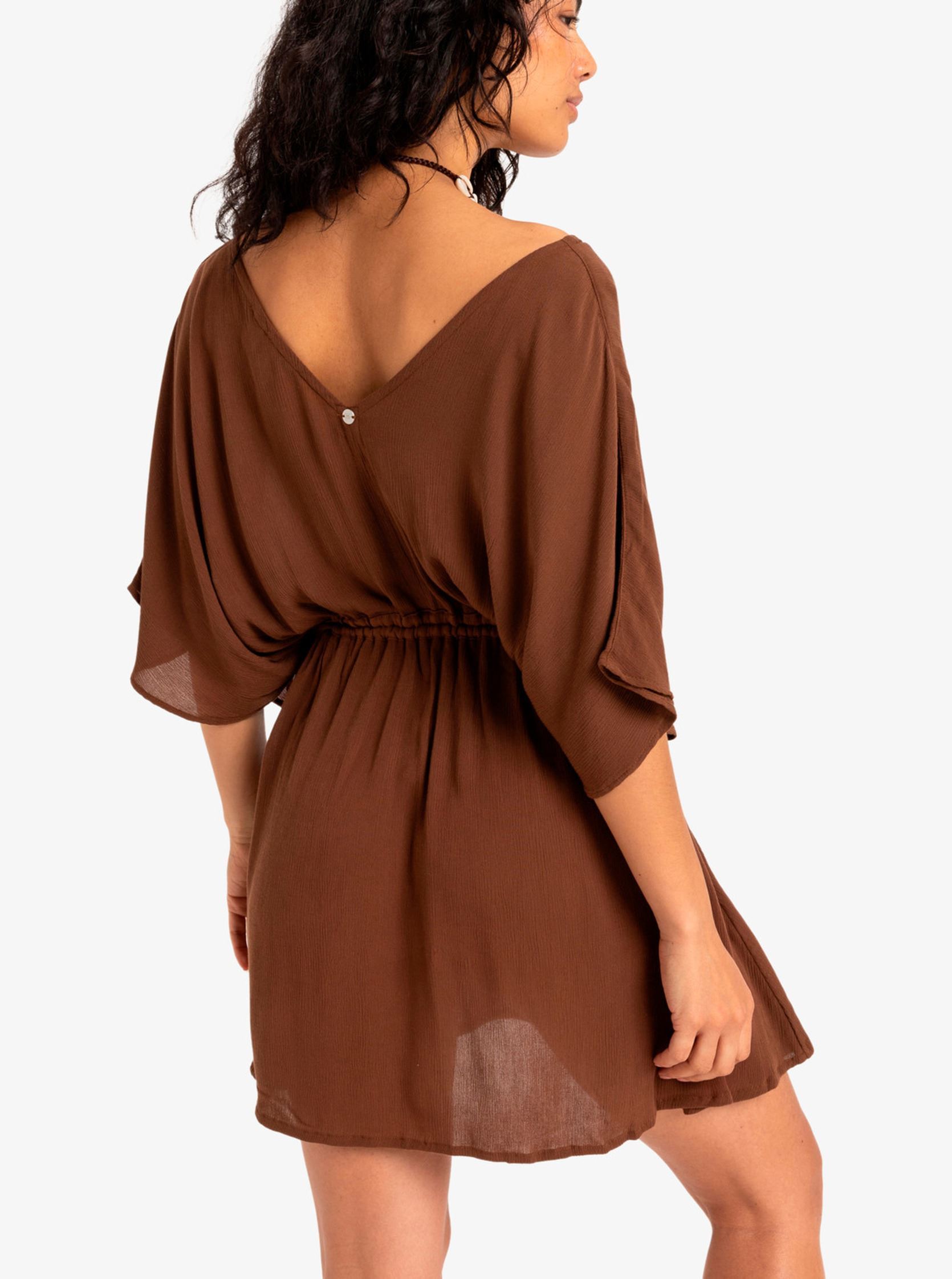 Abiti Sun Baby ERJX603469 donna marrone Roxy Abiti Sun Baby ERJX603469 donna marrone FONDUE FUDGE