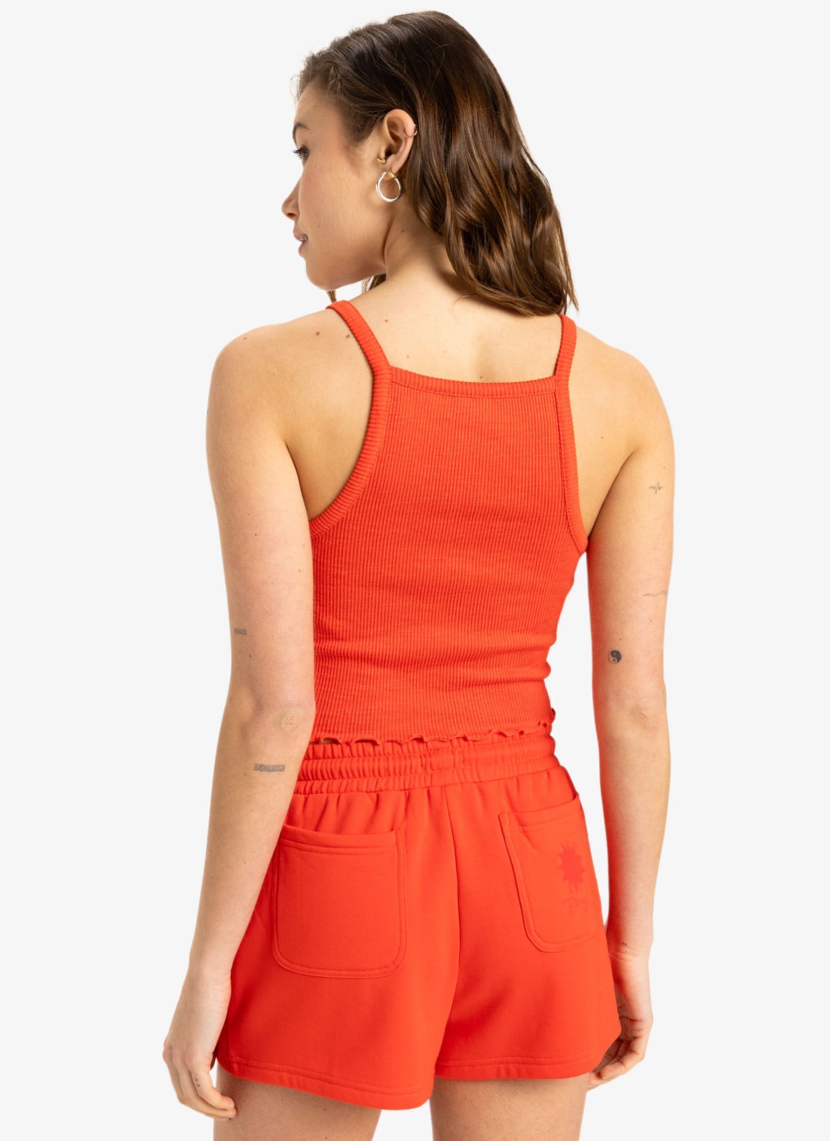 Shorts Surfing By Moonlight Short ERJFB03418 femme rouge Roxy Shorts Surfing By Moonlight Short ERJFB03418 femme rouge POPPY RED