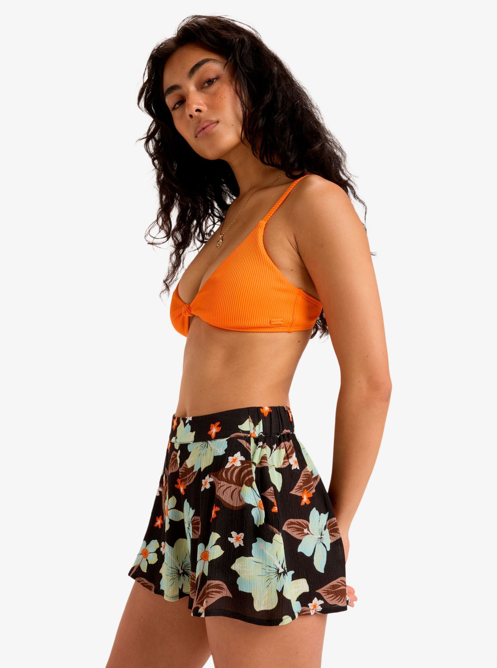 Pantaloncini Midnight Avenue Short ERJNS03592 donna nero Roxy Pantaloncini Midnight Avenue Short ERJNS03592 donna nero ANTHRACITE HIBISCUS HEAT