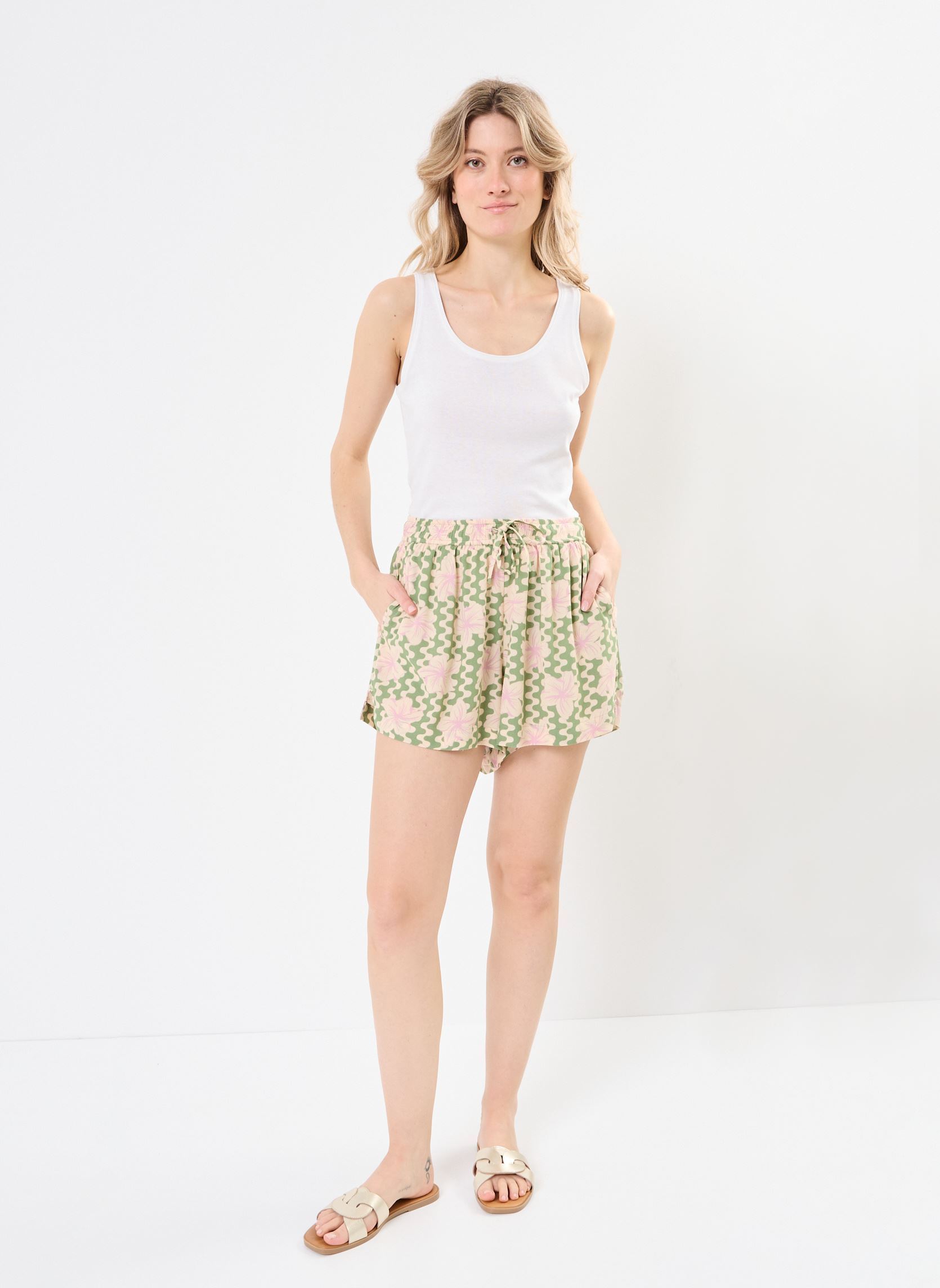 Shorts Lekeitio Break High Printed ERJNS03570 femme multicolore Roxy Shorts Lekeitio Break High Printed ERJNS03570 femme multicolore BASIL PARTY WAVES YW