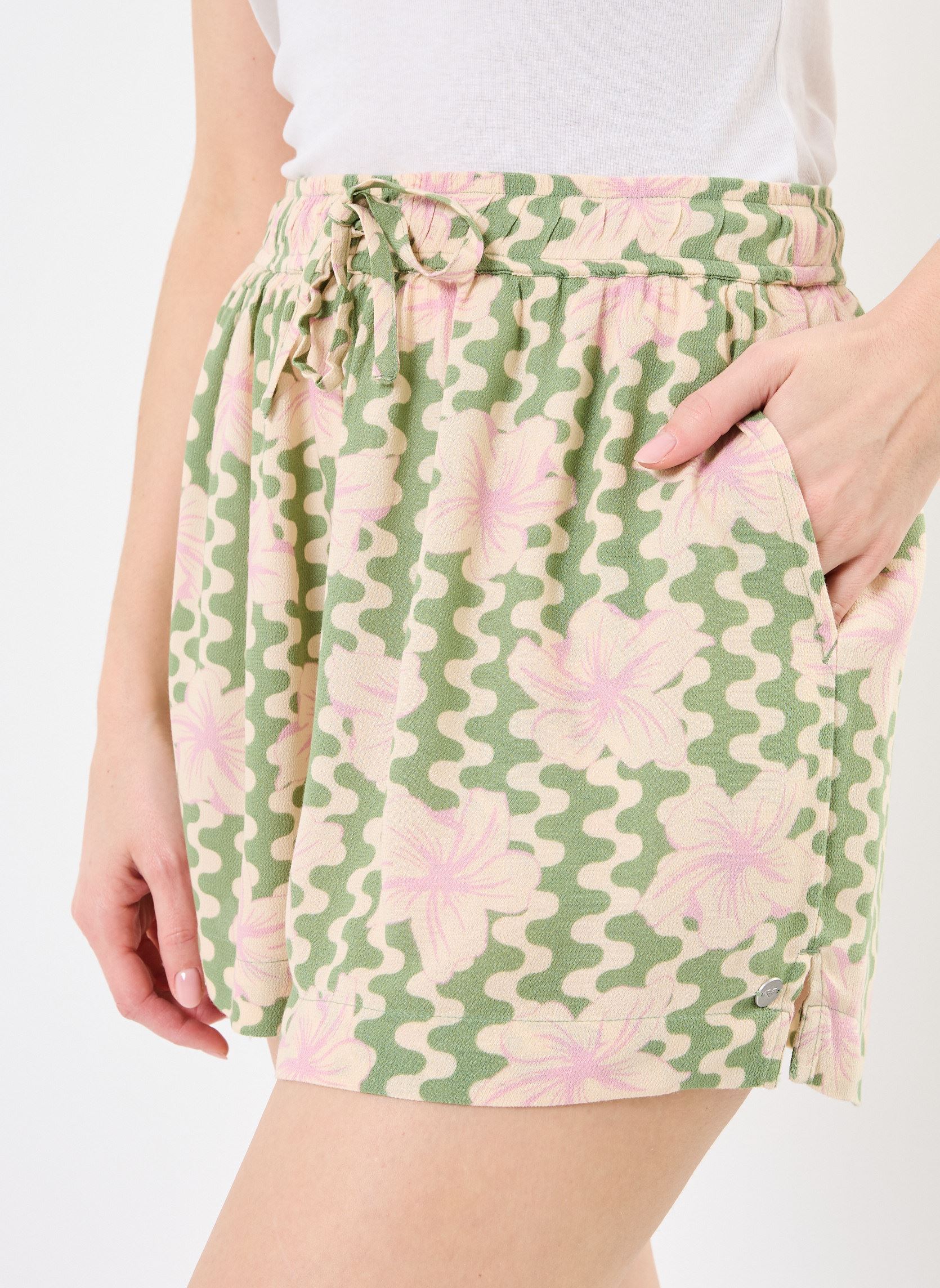 Shorts Lekeitio Break High Printed ERJNS03570 femme multicolore Roxy Shorts Lekeitio Break High Printed ERJNS03570 femme multicolore BASIL PARTY WAVES YW