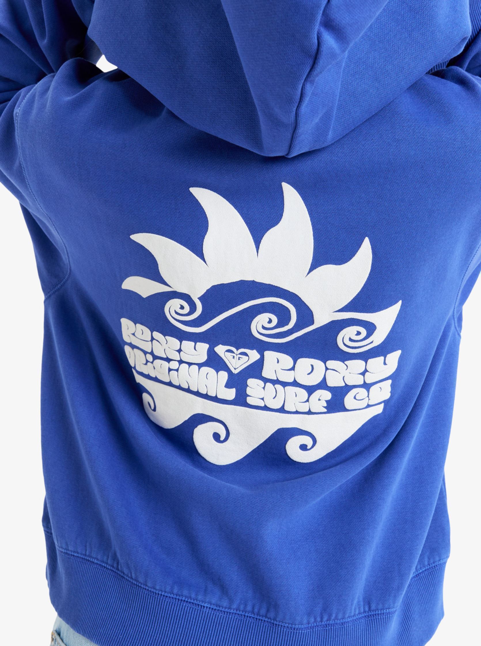 Kapuzenpullover First Day Hoodie ERJFT04940 damen blau Roxy Kapuzenpullover First Day Hoodie ERJFT04940 damen blau DAZZLING BLUE
